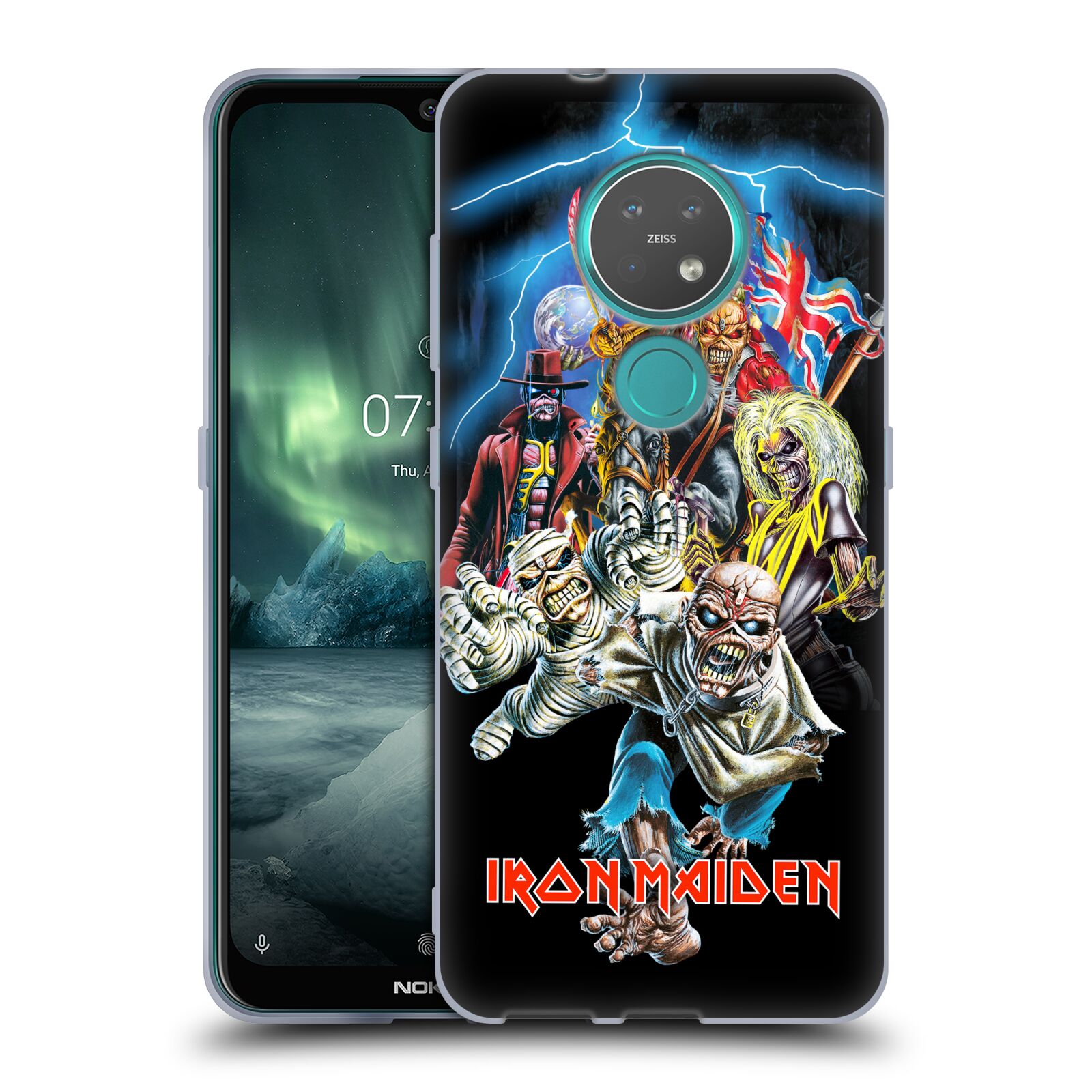 Silikonové pouzdro na mobil Nokia 7.2 - Head Case - Iron Maiden - Best Of Beast