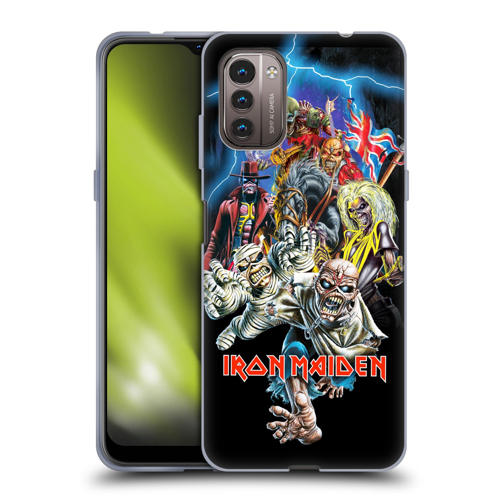 Silikonové pouzdro na mobil Nokia G11 / G21 - Head Case - Iron Maiden - Best Of Beast