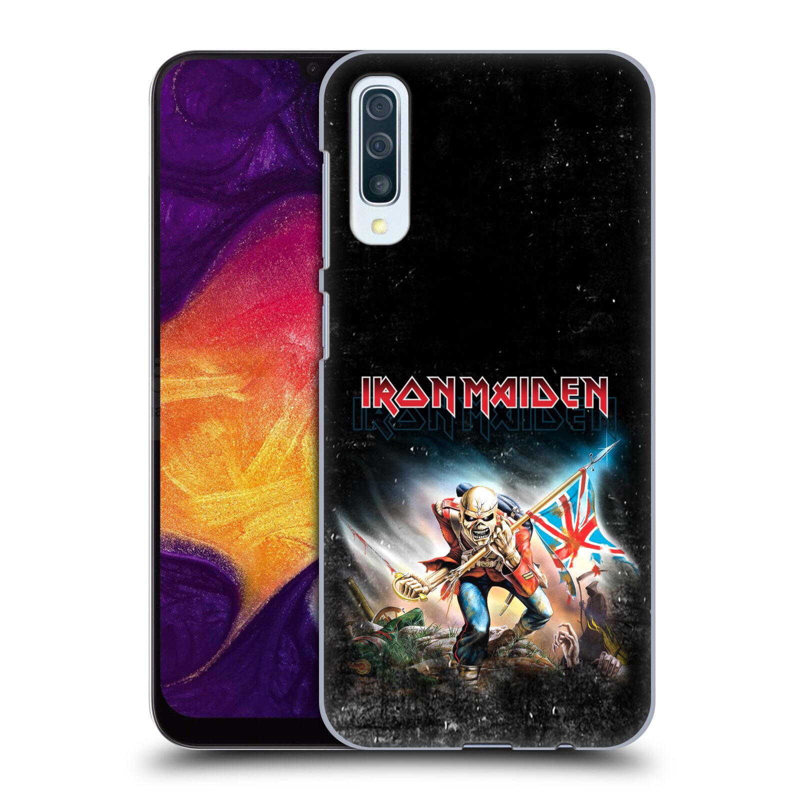 Plastové pouzdro na mobil Samsung Galaxy A50 / A30s - Head Case - Iron Maiden - Trooper 2016
