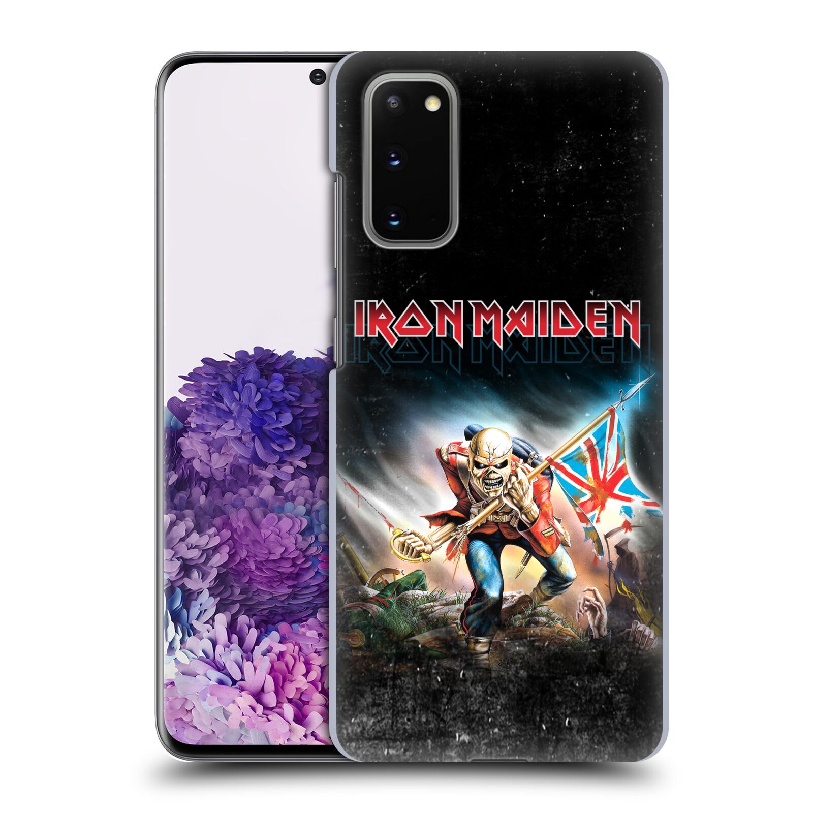 Plastové pouzdro na mobil Samsung Galaxy S20 - Head Case - Iron Maiden - Trooper 2016 (Plastový kryt, pouzdro, obal na mobilní telefon Samsung Galaxy S20 s motivem Iron Maiden - Trooper 2016)