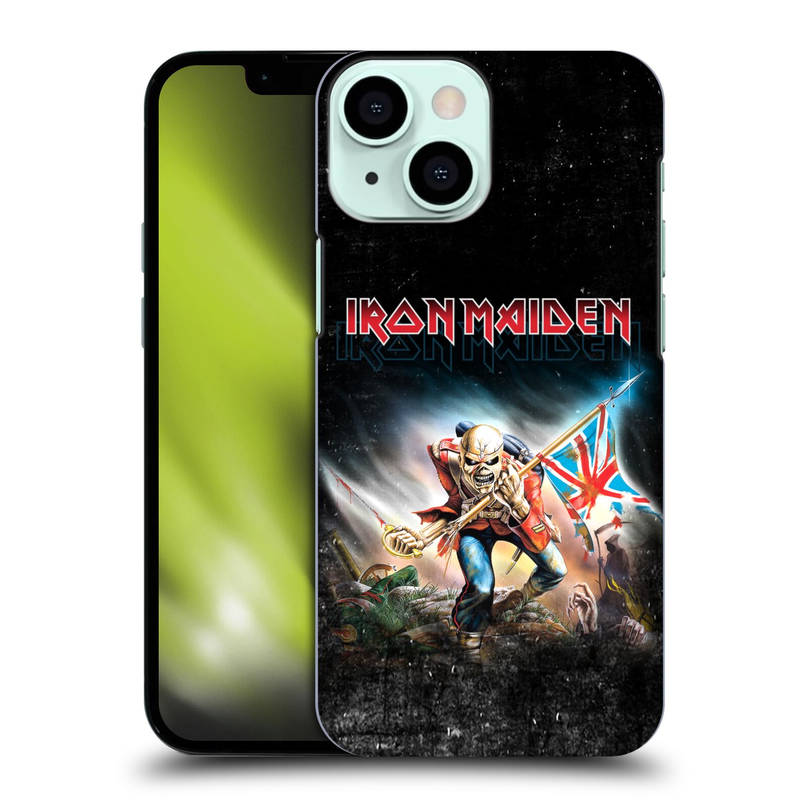 Plastové pouzdro na mobil Apple iPhone 13 Mini - Head Case - Iron Maiden - Trooper 2016