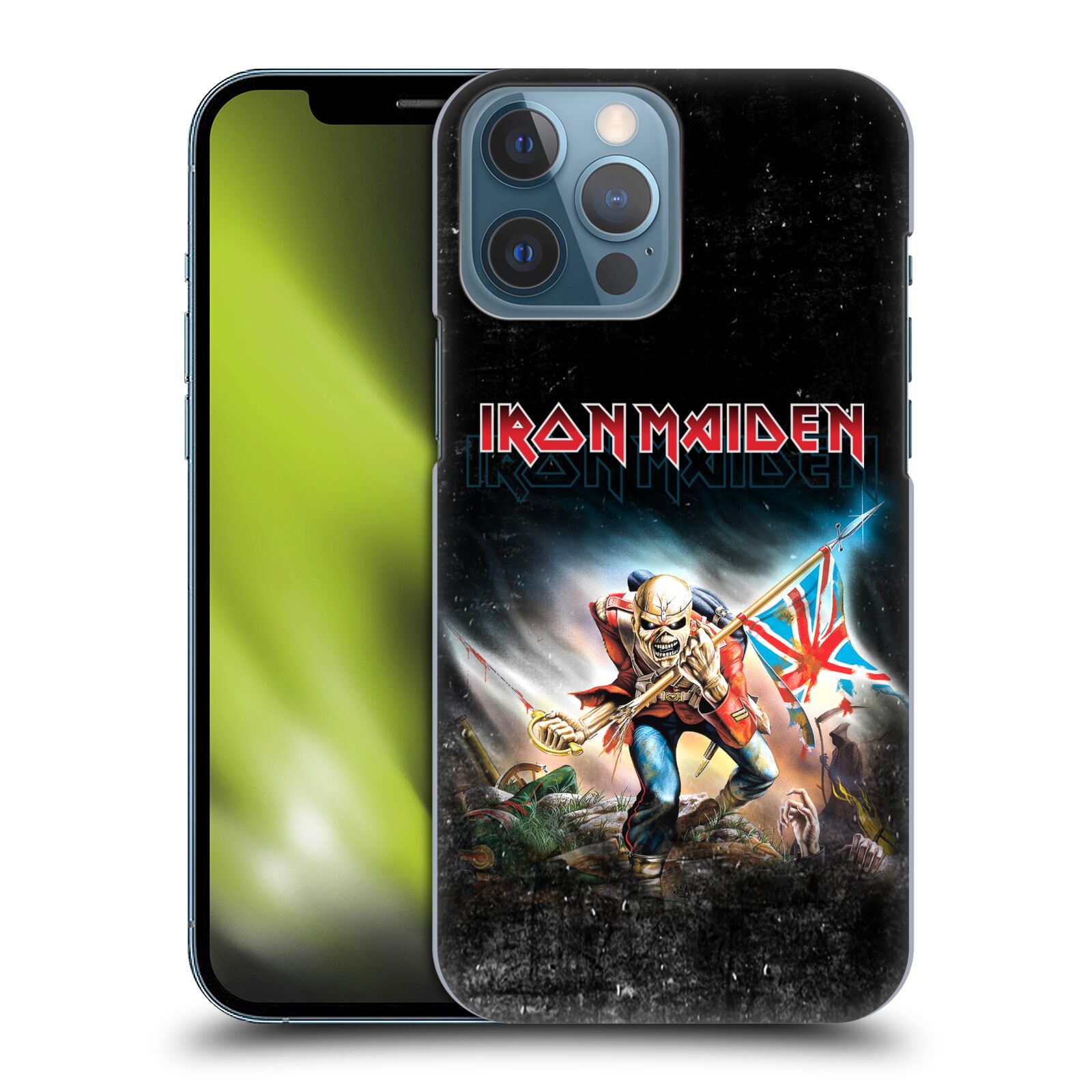 Plastové pouzdro na mobil Apple iPhone 13 Pro Max - Head Case - Iron Maiden - Trooper 2016