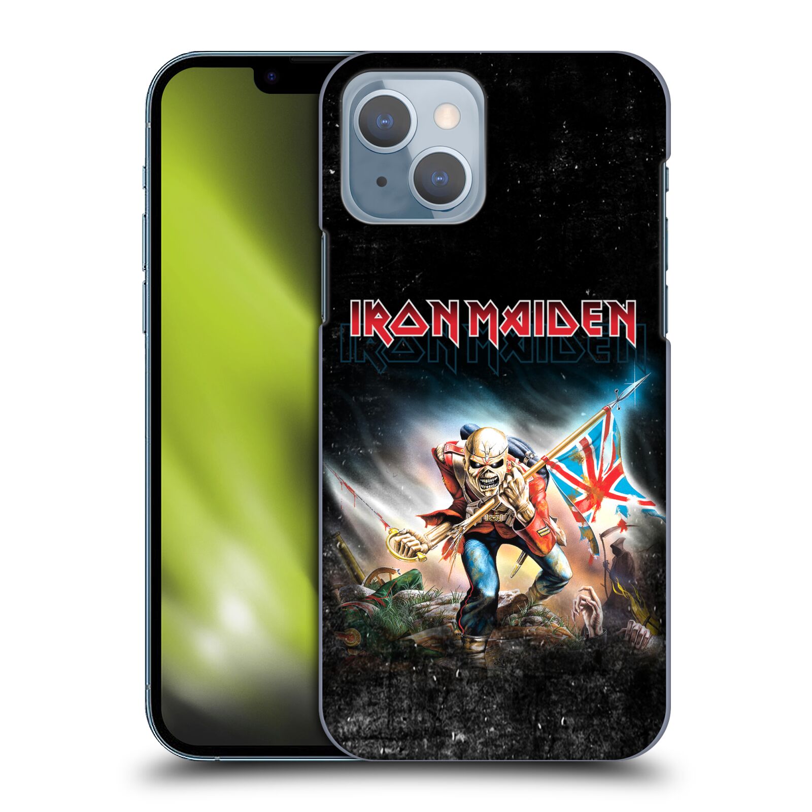 Plastové pouzdro na mobil Apple iPhone 14 - Head Case - Iron Maiden - Trooper 2016