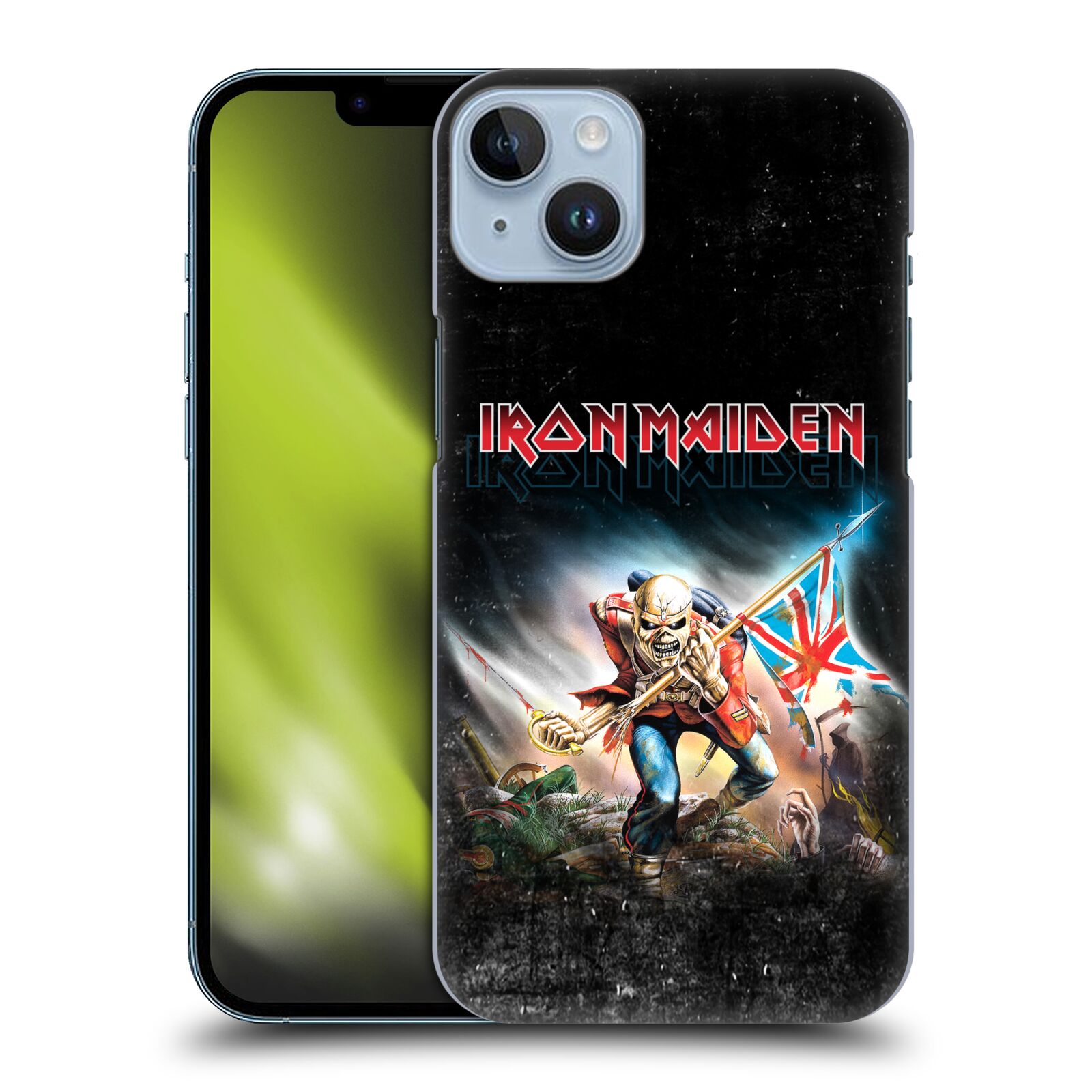 Plastové pouzdro na mobil Apple iPhone 14 Plus - Head Case - Iron Maiden - Trooper 2016