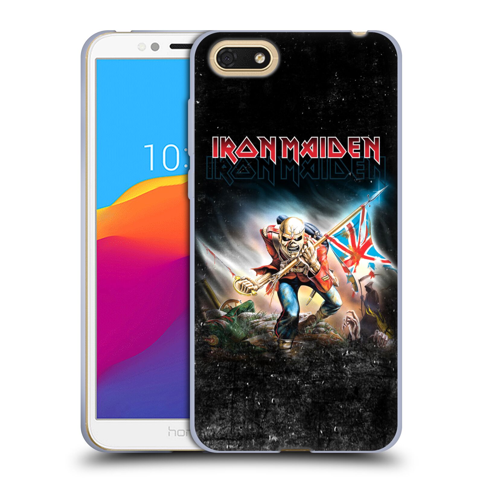 Silikonové pouzdro na mobil Honor 7S - Head Case - Iron Maiden - Trooper 2016