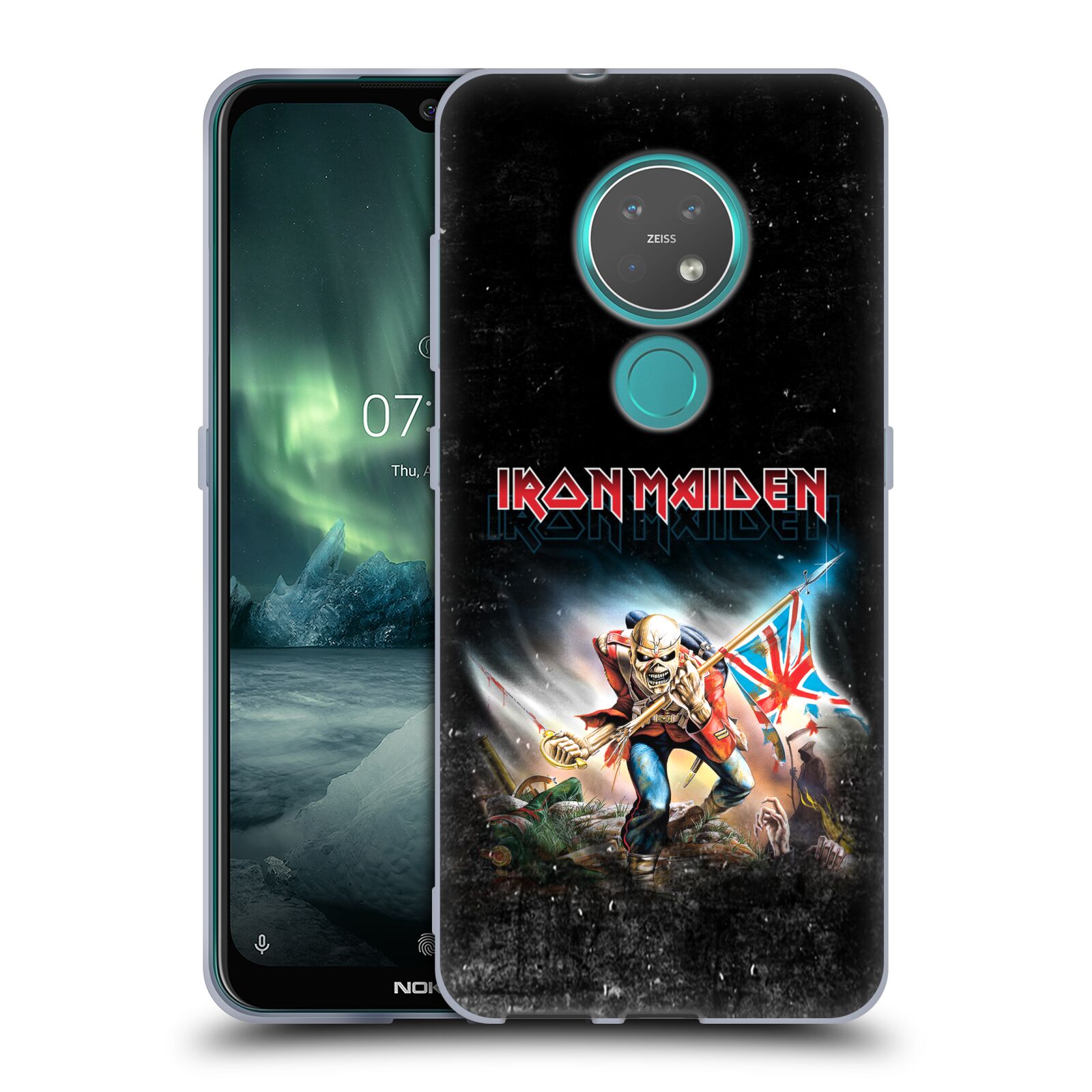 Silikonové pouzdro na mobil Nokia 6.2 - Head Case - Iron Maiden - Trooper 2016