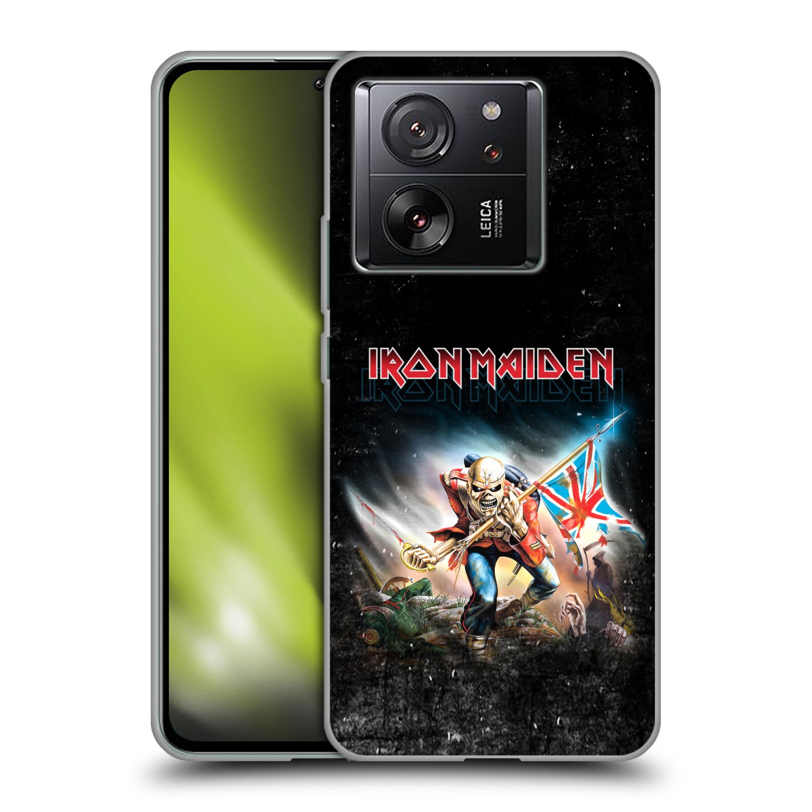 Silikonové pouzdro na mobil Xiaomi 13T / 13T Pro - Head Case - Iron Maiden - Trooper 2016 (Silikonový kryt, obal, pouzdro na mobilní telefon Xiaomi 13T / 13T Pro s motivem Iron Maiden - Trooper 2016)