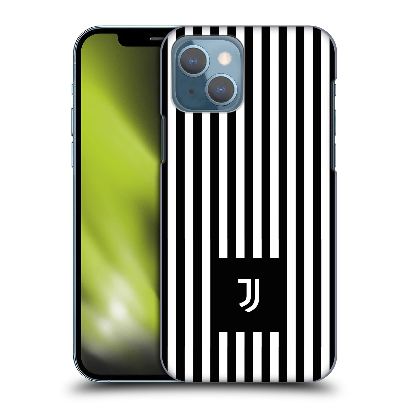 Plastové pouzdro na mobil Apple iPhone 13 - Head Case - Juventus FC - Nové logo - Pruhy