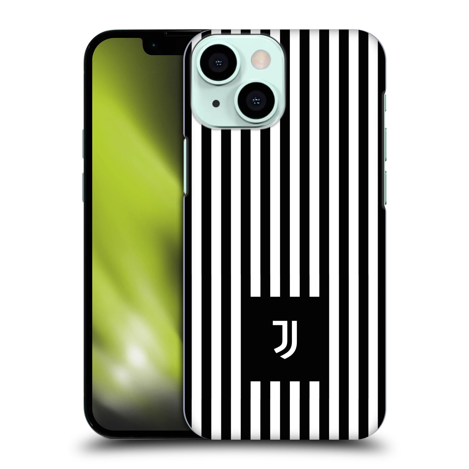 Plastové pouzdro na mobil Apple iPhone 13 Mini - Head Case - Juventus FC - Nové logo - Pruhy
