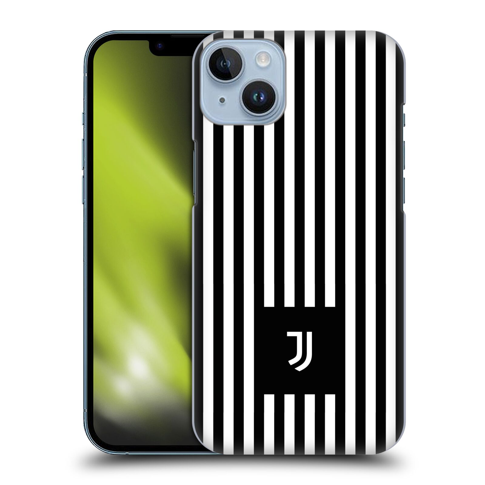 Plastové pouzdro na mobil Apple iPhone 14 Plus - Head Case - Juventus FC - Nové logo - Pruhy