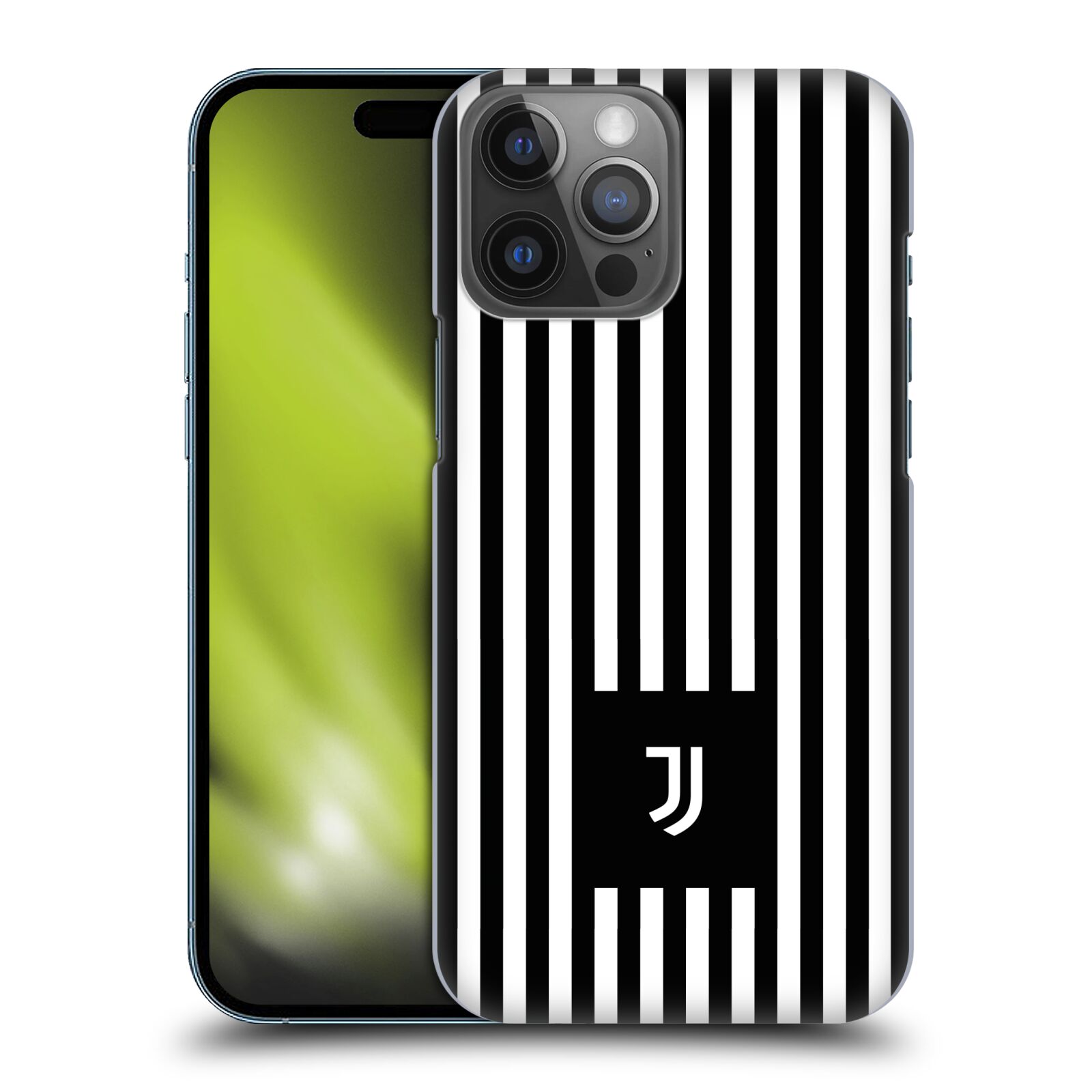 Plastové pouzdro na mobil Apple iPhone 14 Pro Max - Head Case - Juventus FC - Nové logo - Pruhy