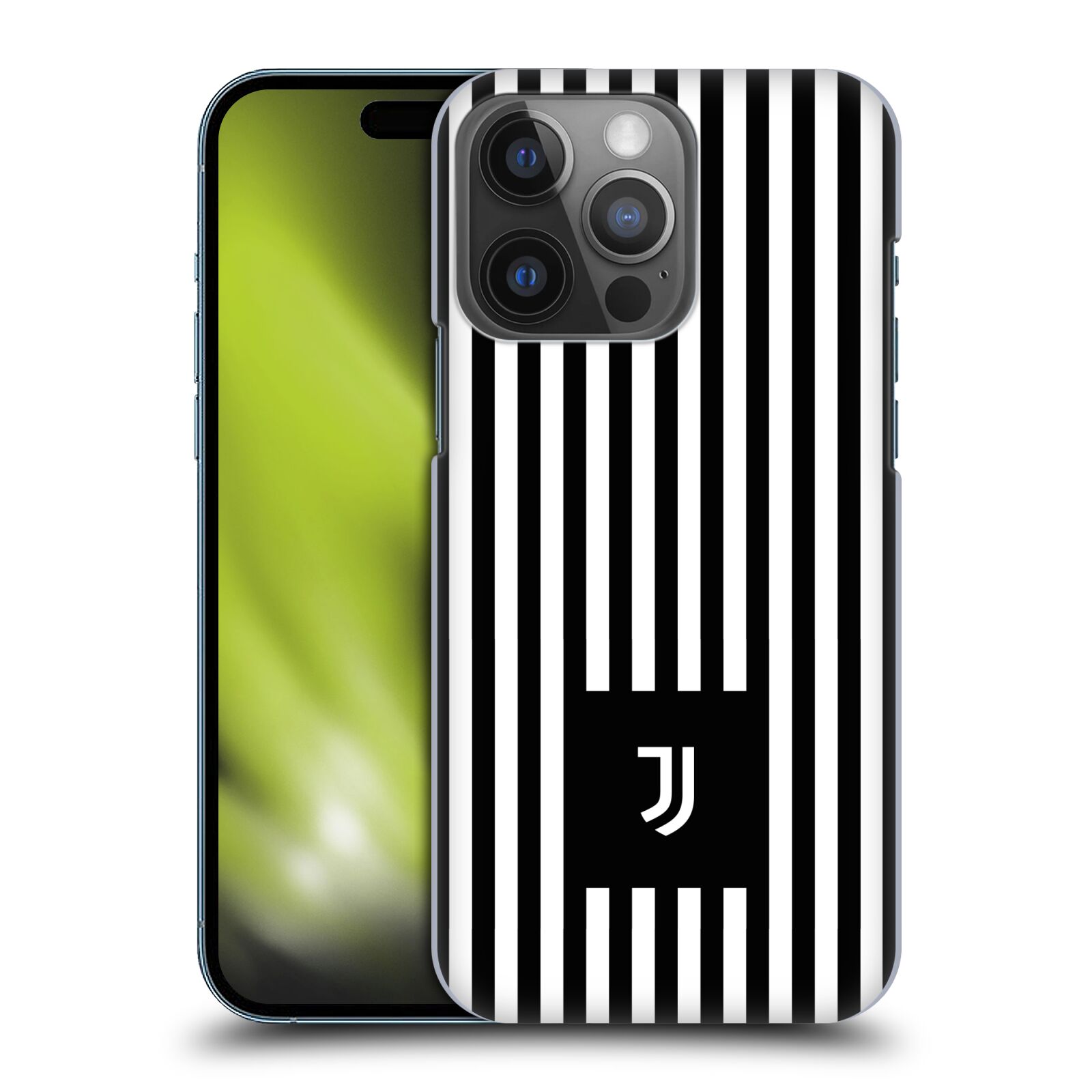 Plastové pouzdro na mobil Apple iPhone 14 Pro - Head Case - Juventus FC - Nové logo - Pruhy