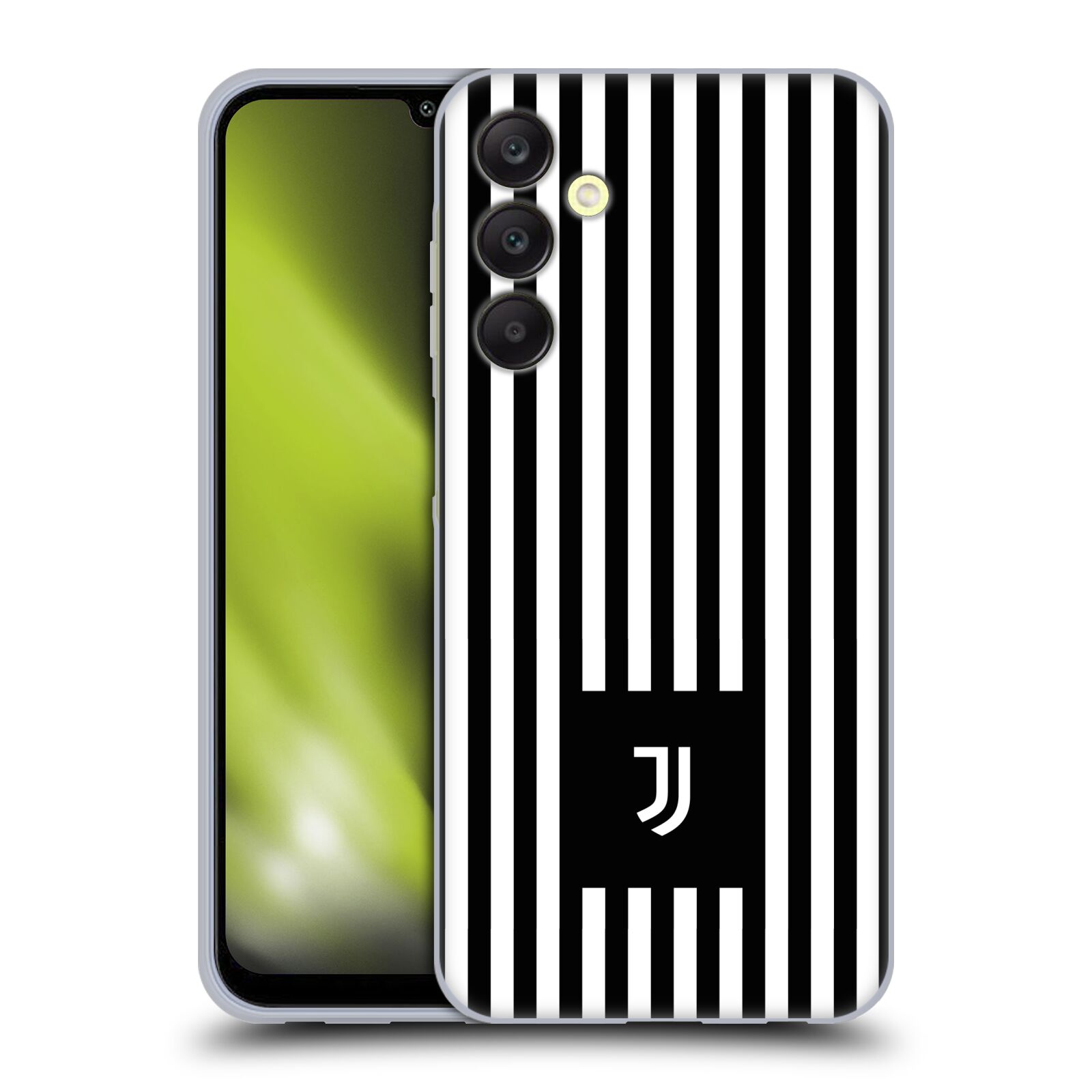 Silikonové pouzdro na mobil Samsung Galaxy A25 5G - Head Case - Juventus FC - Nové logo - Pruhy (Silikonový kryt, obal, pouzdro na mobilní telefon s motivem Juventus FC - Nové logo - Pruhy pro Samsung Galaxy A25 5G)