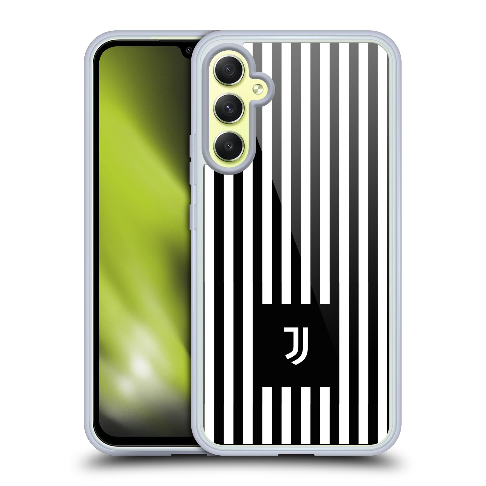 Silikonové pouzdro na mobil Samsung Galaxy A34 5G - Head Case - Juventus FC - Nové logo - Pruhy (Silikonový kryt, obal, pouzdro na mobilní telefon s motivem Juventus FC - Nové logo - Pruhy pro Samsung Galaxy A34 5G)