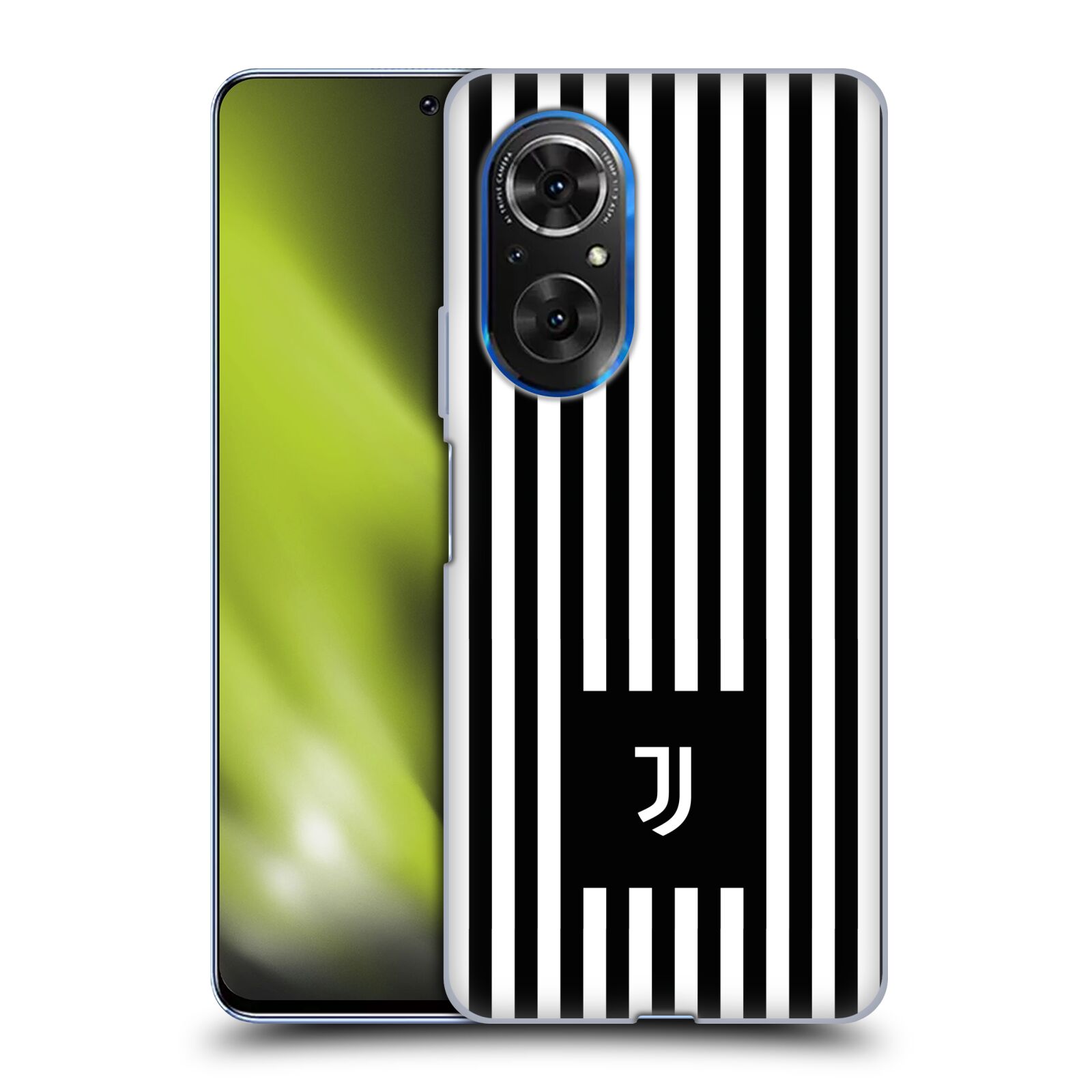Silikonové pouzdro na mobil Huawei Nova 9 SE - Head Case - Juventus FC - Nové logo - Pruhy