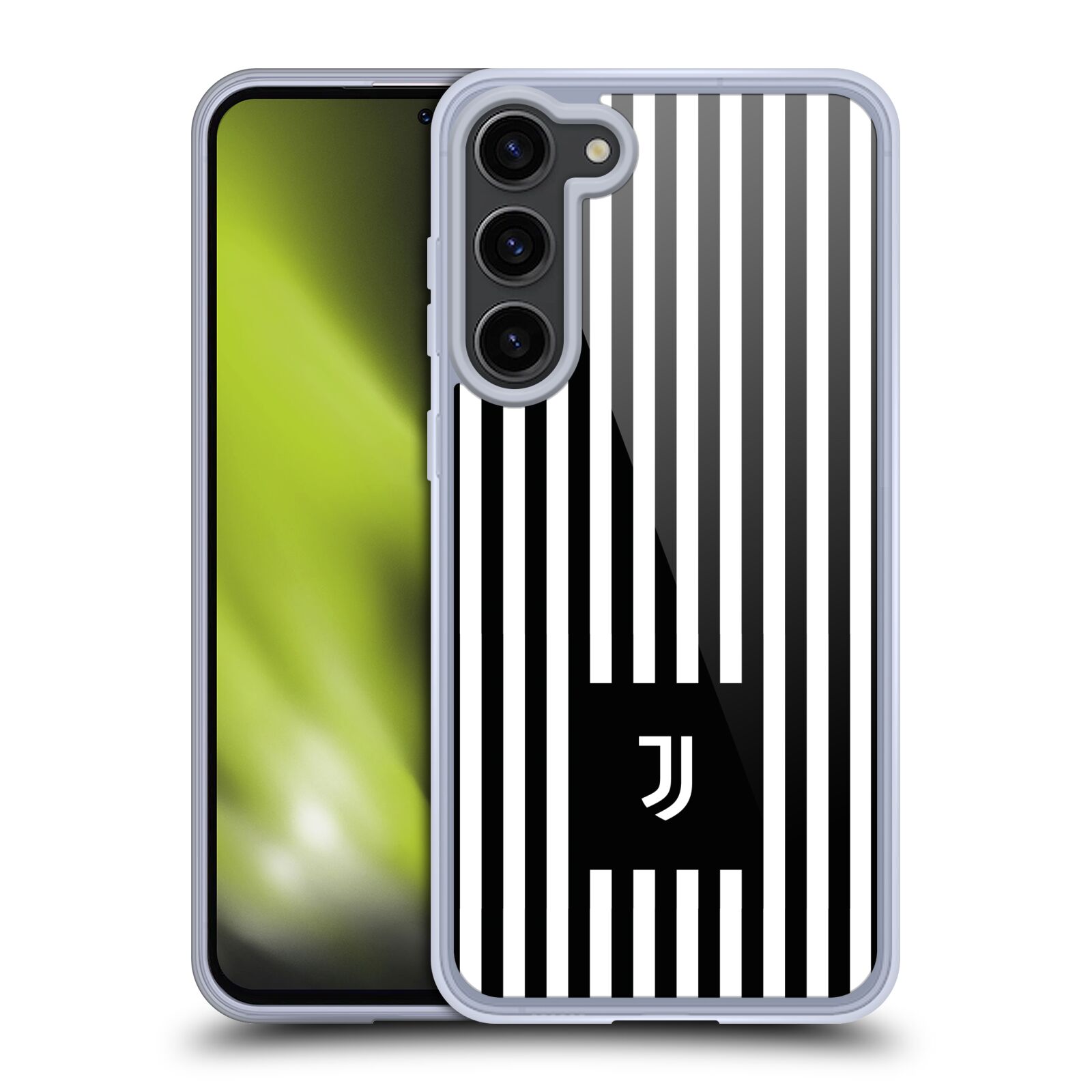 Silikonové pouzdro na mobil Samsung Galaxy S23 Plus - Head Case - Juventus FC - Nové logo - Pruhy (Silikonový kryt, obal, pouzdro na mobilní telefon s motivem Juventus FC - Nové logo - Pruhy pro Samsung Galaxy S23 Plus)