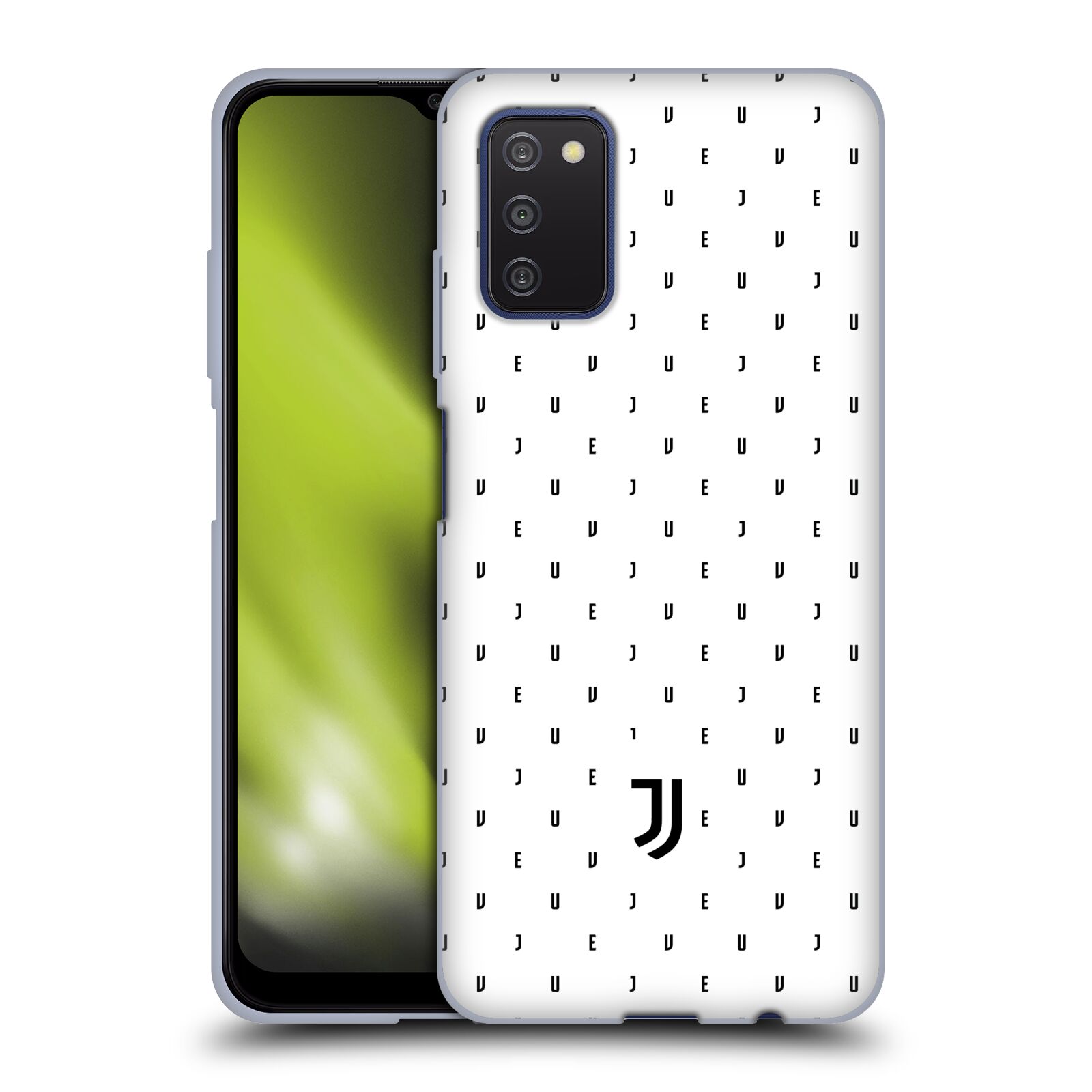 Silikonové pouzdro na mobil Samsung Galaxy A03s - Head Case - Juventus FC - Nové logo - Decentní