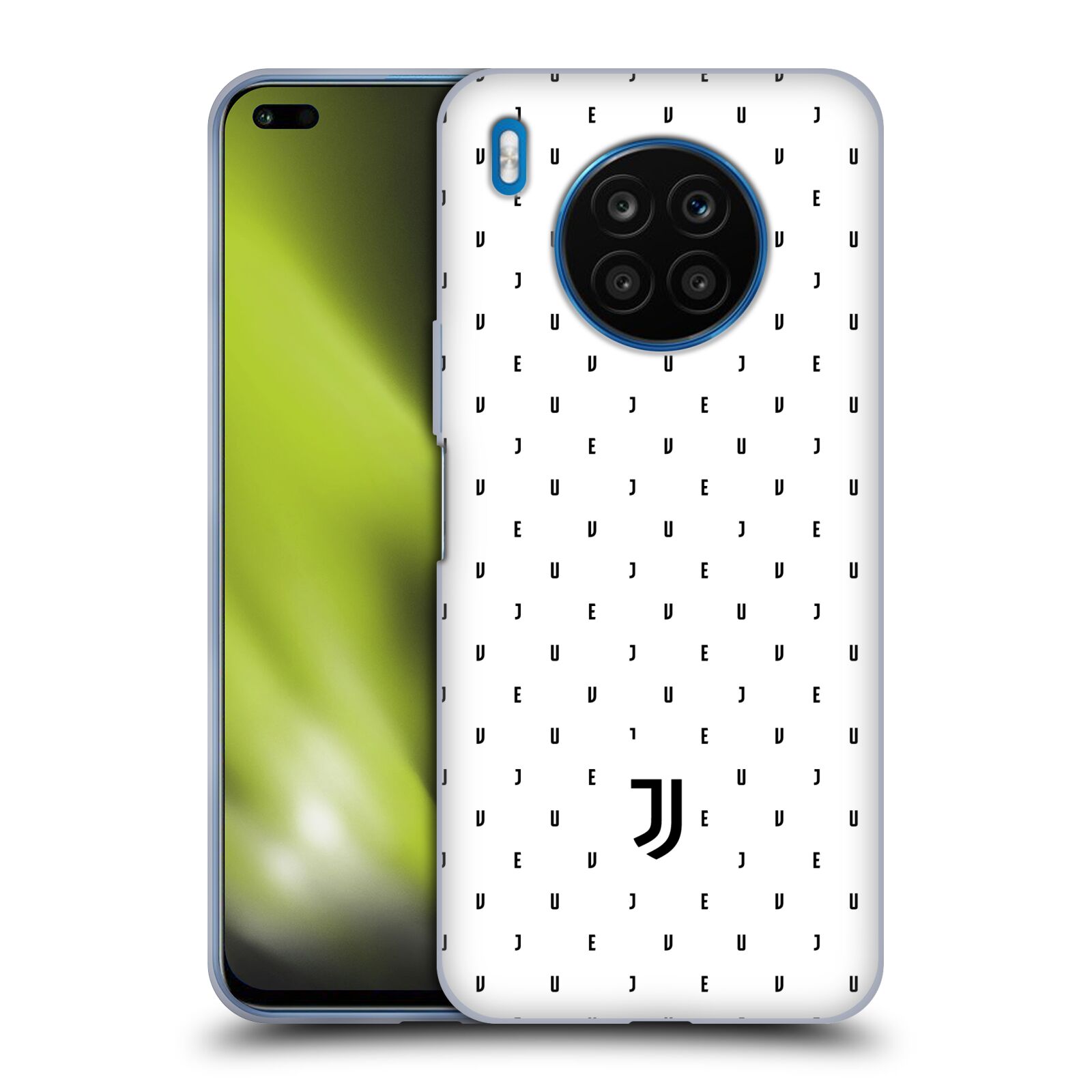 Silikonové pouzdro na mobil Huawei Nova 8i / Honor 50 Lite - Head Case - Juventus FC - Nové logo - Decentní