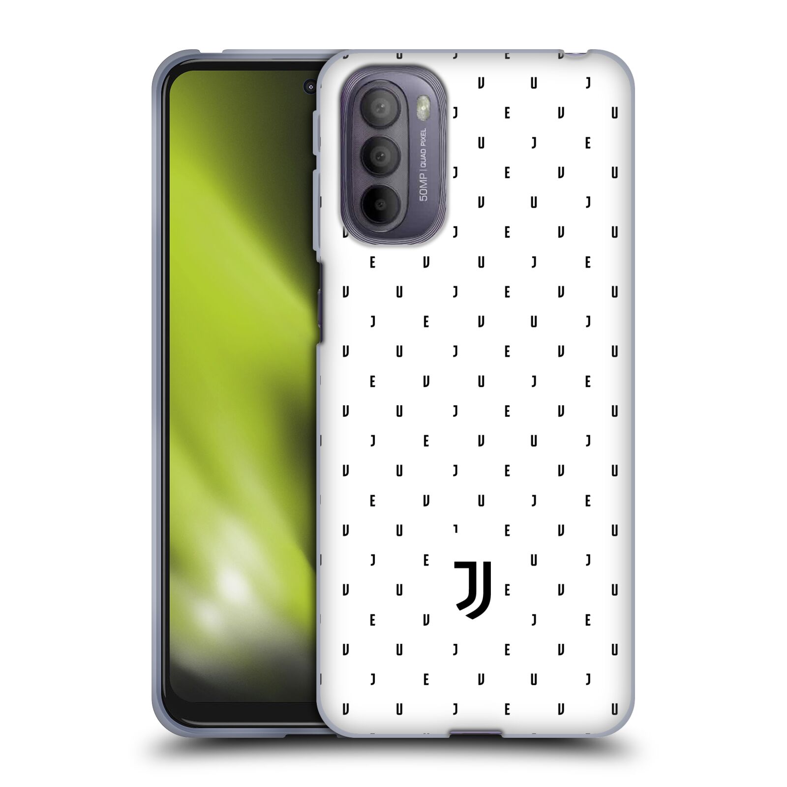 Silikonové pouzdro na mobil Motorola Moto G31 - Head Case - Juventus FC - Nové logo - Decentní