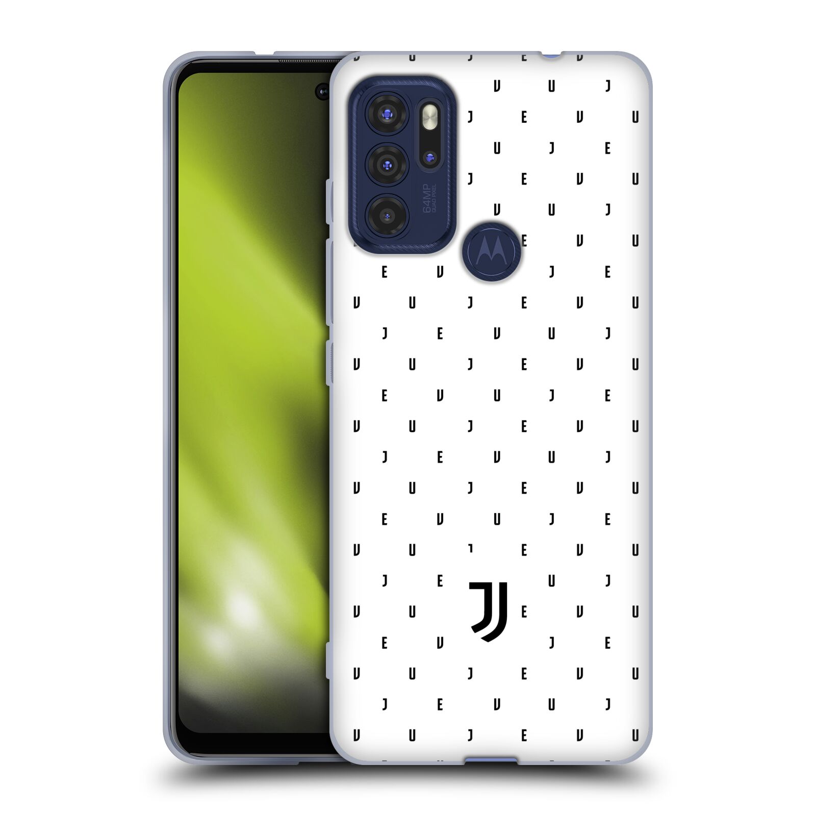 Silikonové pouzdro na mobil Motorola Moto G60s - Head Case - Juventus FC - Nové logo - Decentní