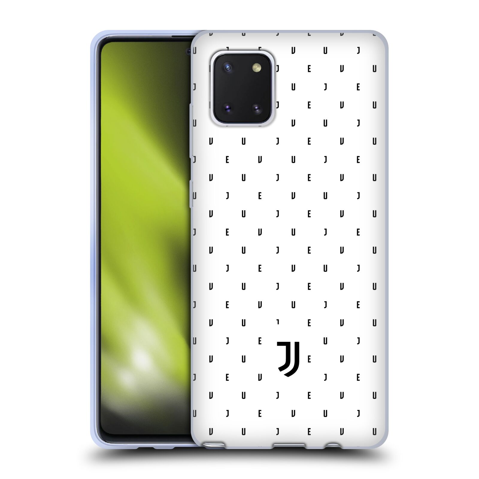 Silikonové pouzdro na mobil Samsung Galaxy Note 10 Lite - Head Case - Juventus FC - Nové logo - Decentní