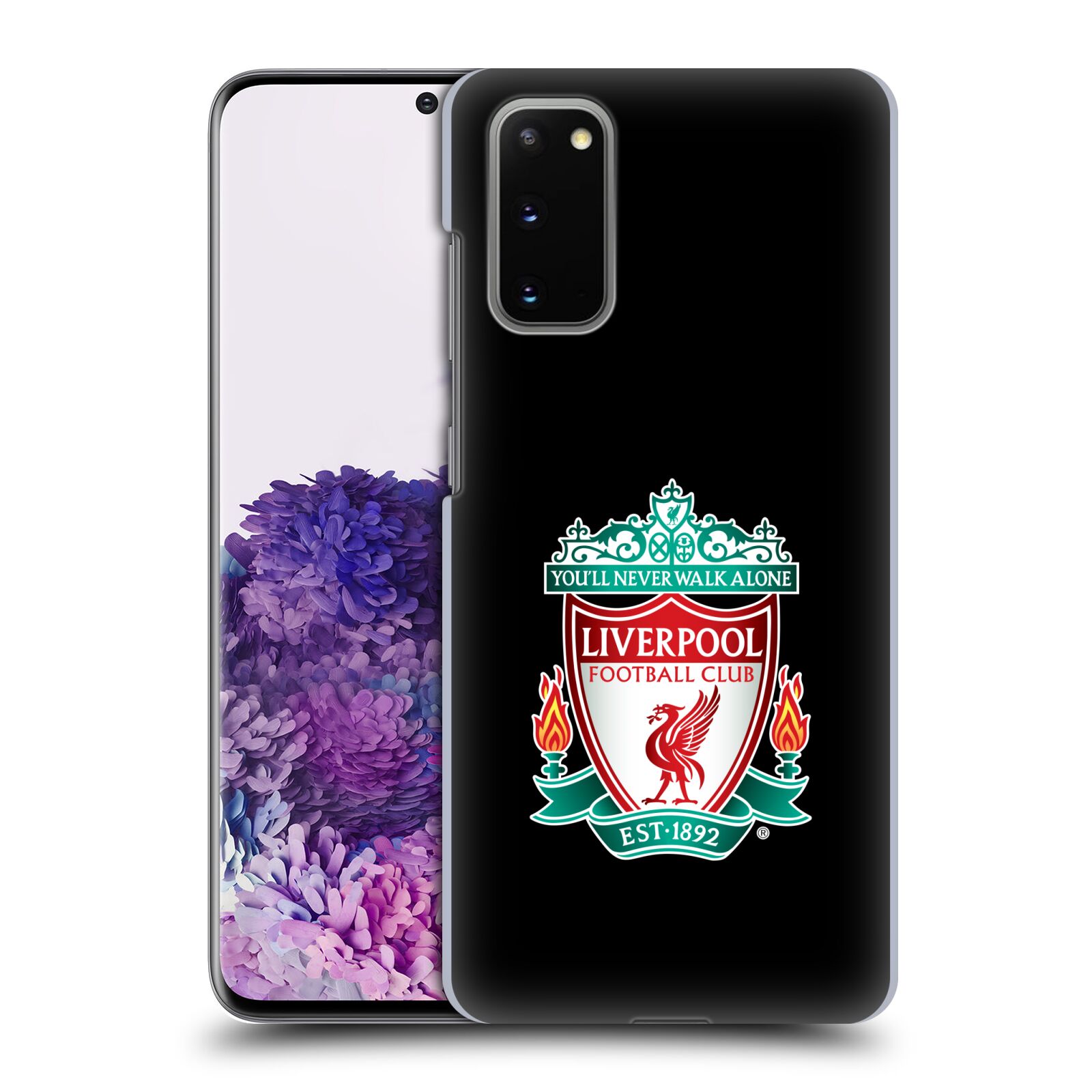 Plastové pouzdro na mobil Samsung Galaxy S20 - Head Case - ZNAK LIVERPOOL FC OFFICIAL BLACK