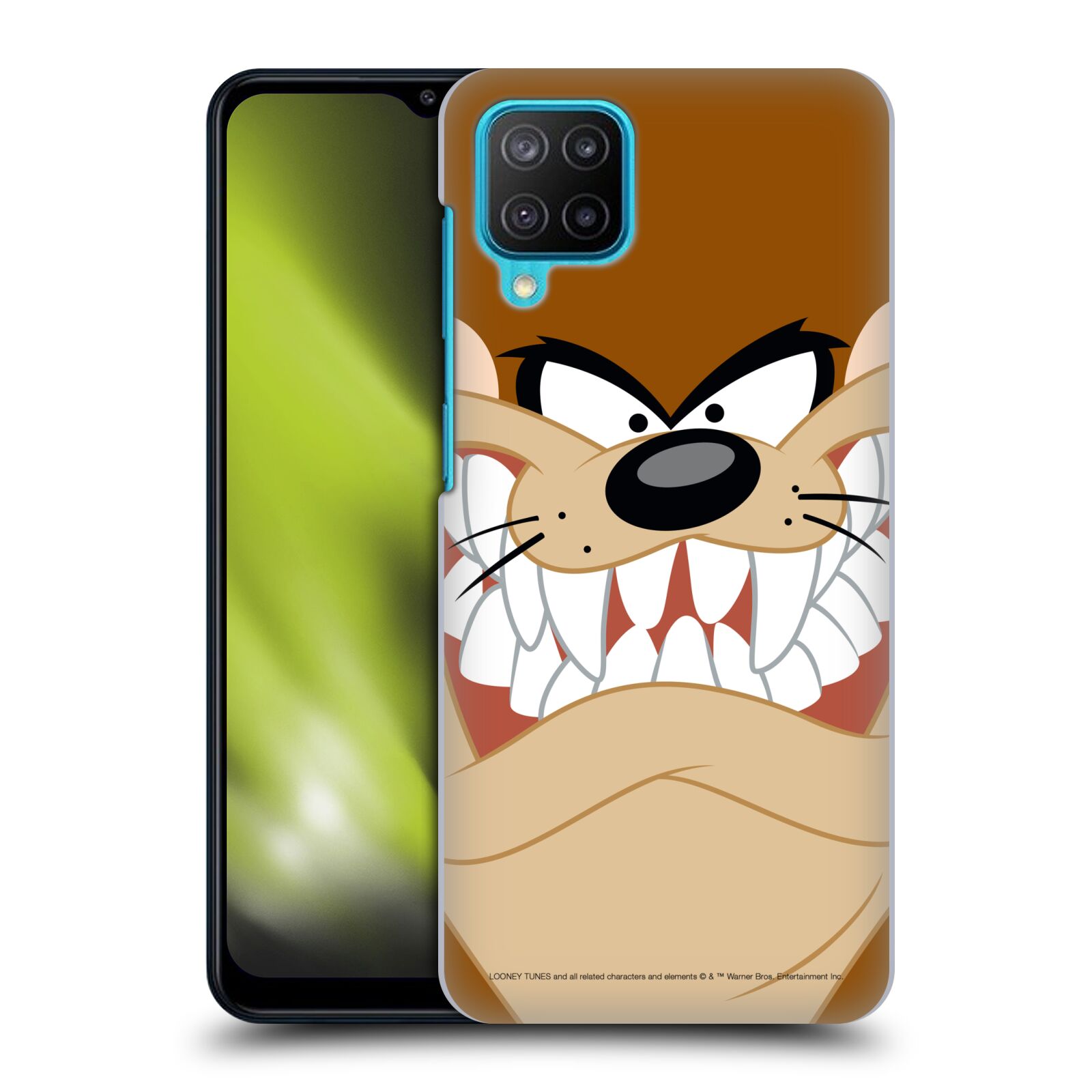 Plastové pouzdro na mobil Samsung Galaxy M12 - Looney Tunes - Tasmanian Devil - Tasmánský Čert (Plastový kryt, pouzdro, obal na mobilní telefon Samsung Galaxy M12 (SM-M127F) s licencovaným motivem Looney Tunes - Tasmanian Devil - Tasmánský Čert)