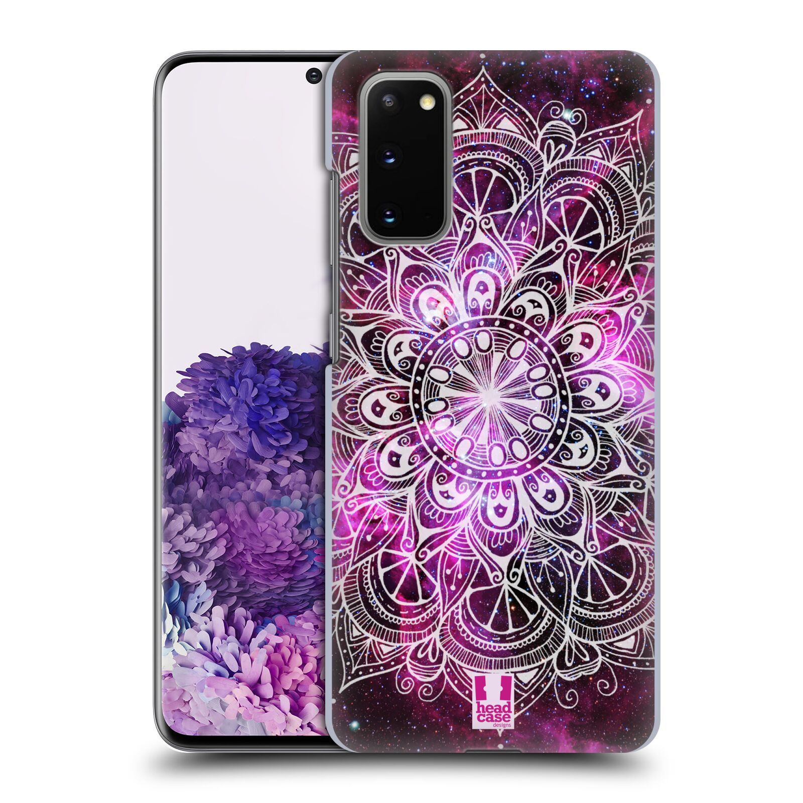Plastové pouzdro na mobil Samsung Galaxy S20 - Head Case - Mandala Doodle Nebula (Plastový kryt, pouzdro, obal na mobilní telefon Samsung Galaxy S20 s motivem Mandala Doodle Nebula)