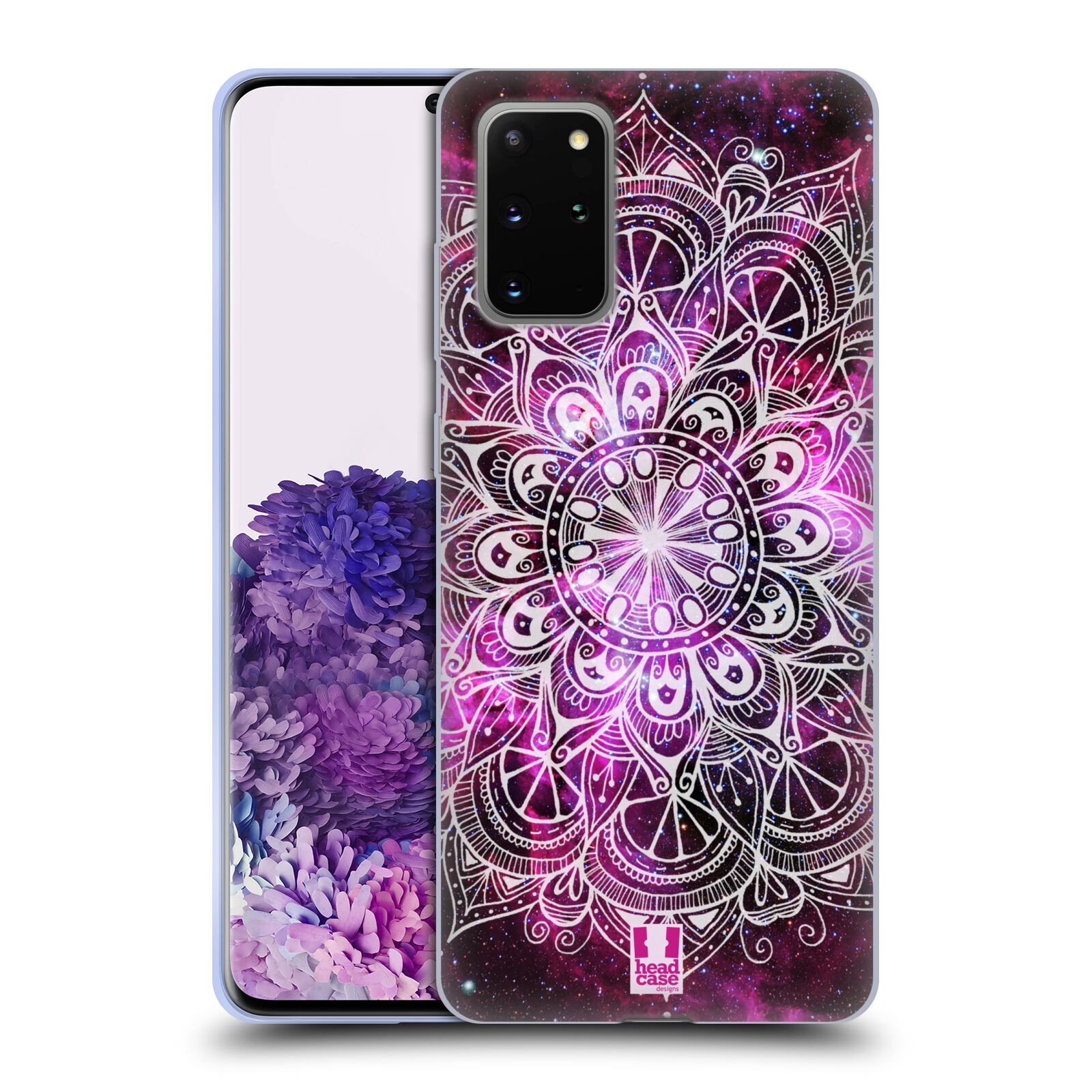 Silikonové pouzdro na mobil Samsung Galaxy S20 Plus - Head Case - Mandala Doodle Nebula (Silikonový kryt, obal, pouzdro na mobilní telefon Samsung Galaxy S20+ s motivem Mandala Doodle Nebula)