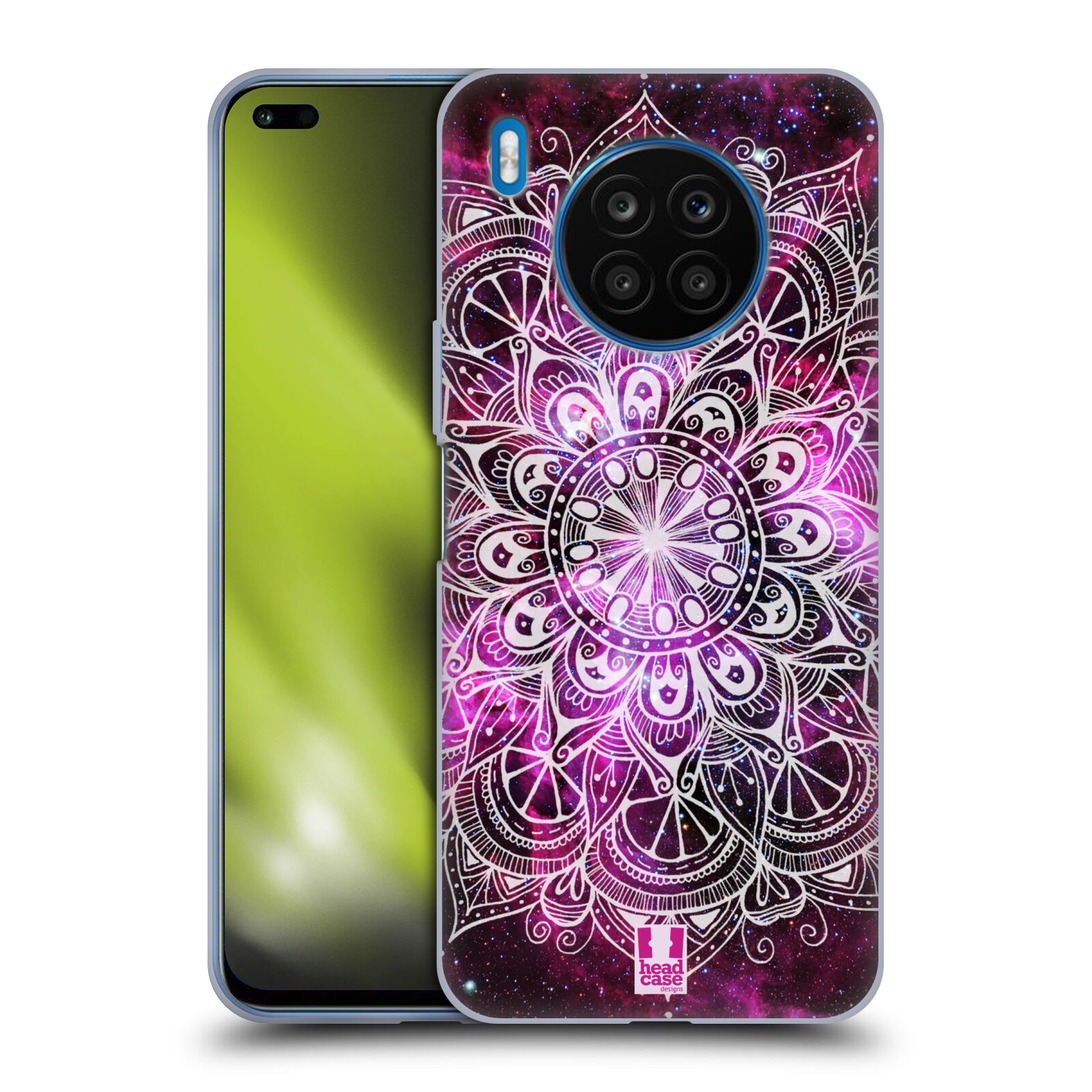 Silikonové pouzdro na mobil Huawei Nova 8i / Honor 50 Lite - Head Case - Mandala Doodle Nebula