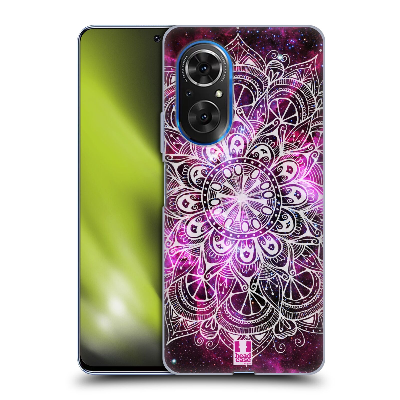 Silikonové pouzdro na mobil Huawei Nova 9 SE - Head Case - Mandala Doodle Nebula