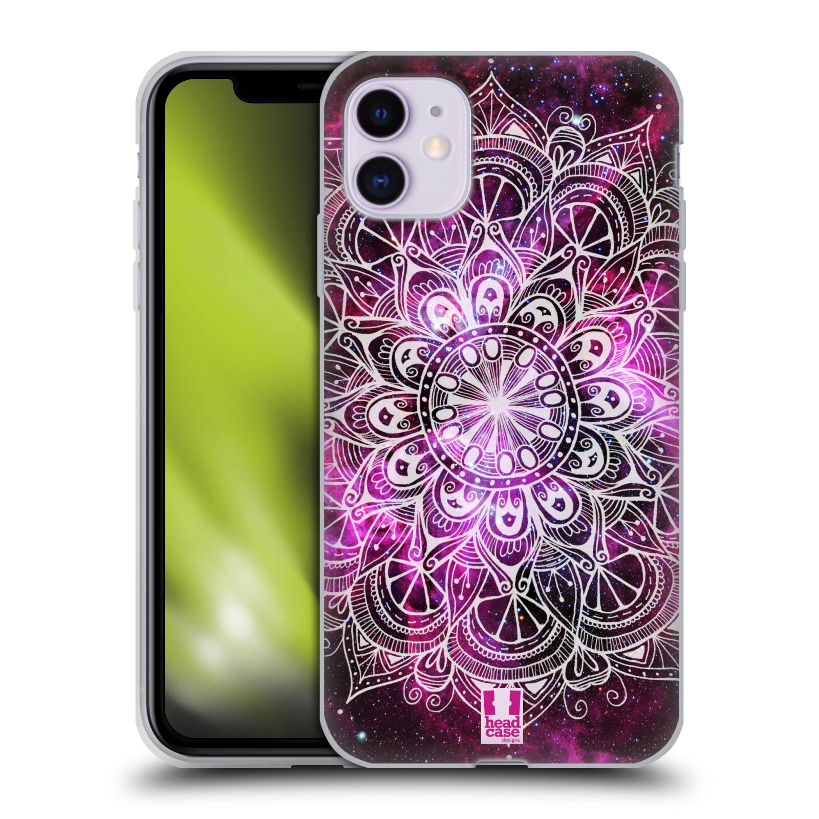 Silikonové pouzdro na mobil Apple iPhone 11 - Head Case - Mandala Doodle Nebula (Silikonový kryt, obal, pouzdro na mobilní telefon Apple iPhone 11 s displejem 6,1" s motivem Mandala Doodle Nebula)