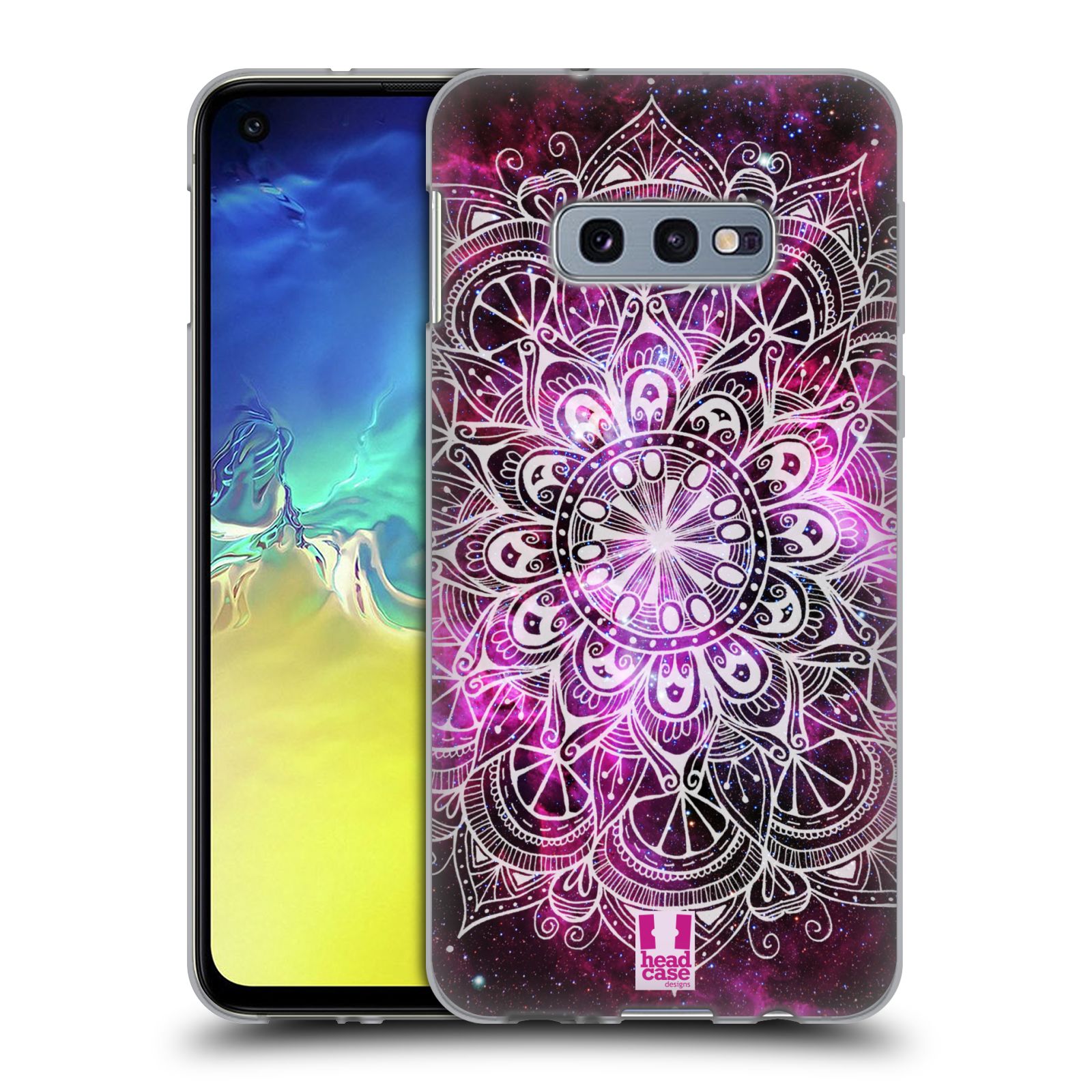 Silikonové pouzdro na mobil Samsung Galaxy S10e - Head Case - Mandala Doodle Nebula (Silikonový kryt, obal, pouzdro na mobilní telefon Samsung Galaxy S10e SM-G970 s motivem Mandala Doodle Nebula)