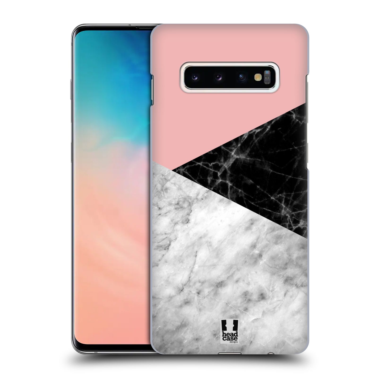 Plastové pouzdro na mobil Samsung Galaxy S10 Plus - Head Case - Mramor mix - výprodej