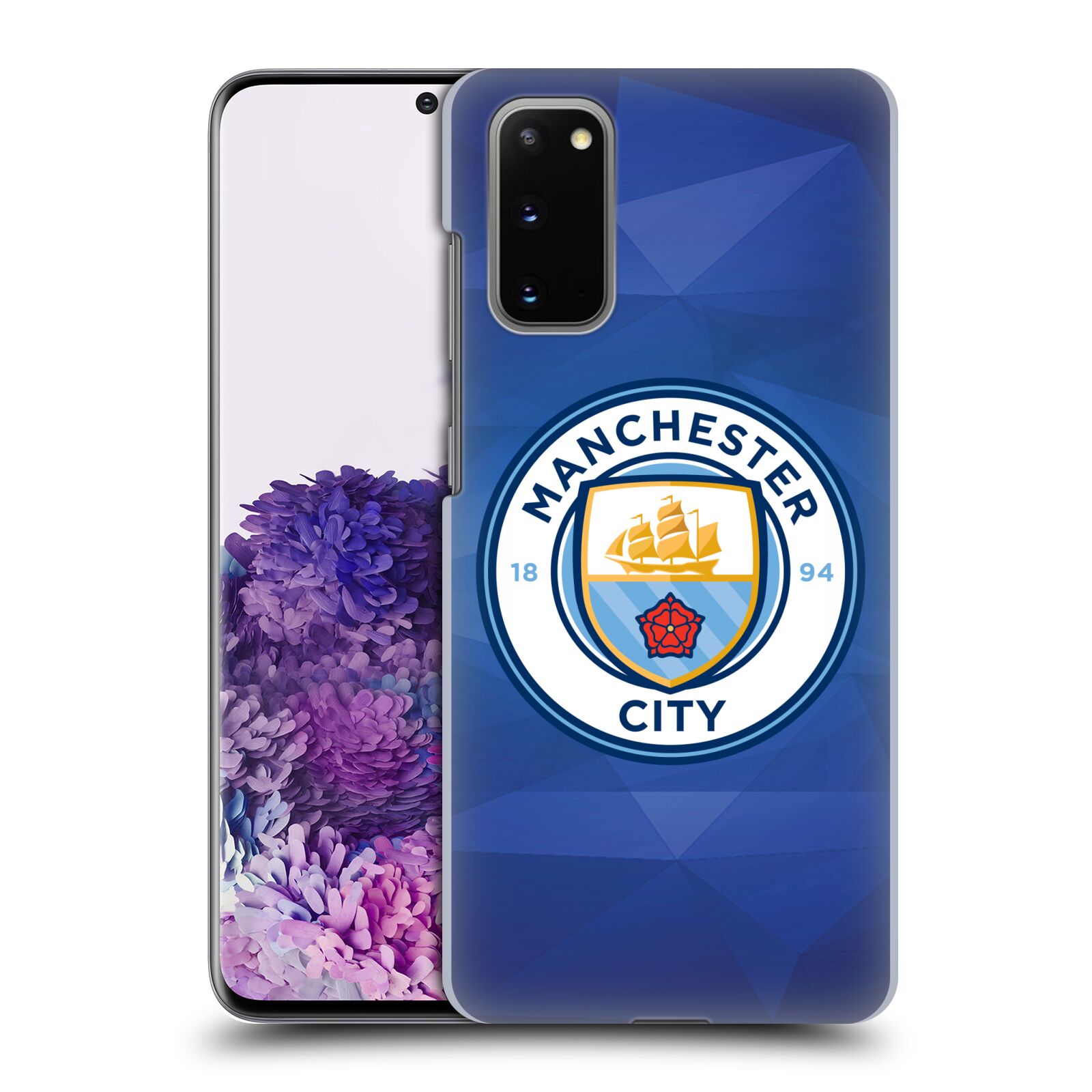 Plastové pouzdro na mobil Samsung Galaxy S20 - Head Case - Manchester City FC - Modré nové logo