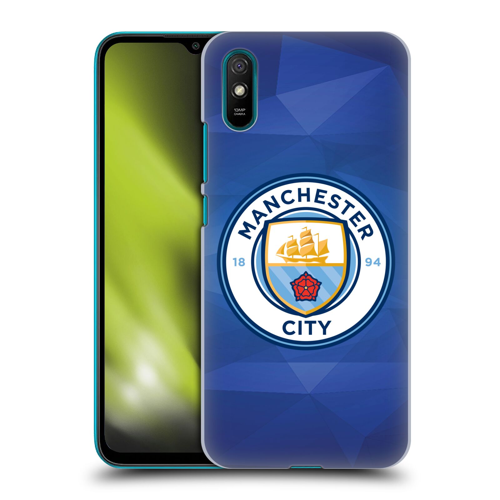 Plastové pouzdro na mobil Xiaomi Redmi 9A / Xiaomi Redmi 9AT - Head Case - Manchester City FC - Modré nové logo
