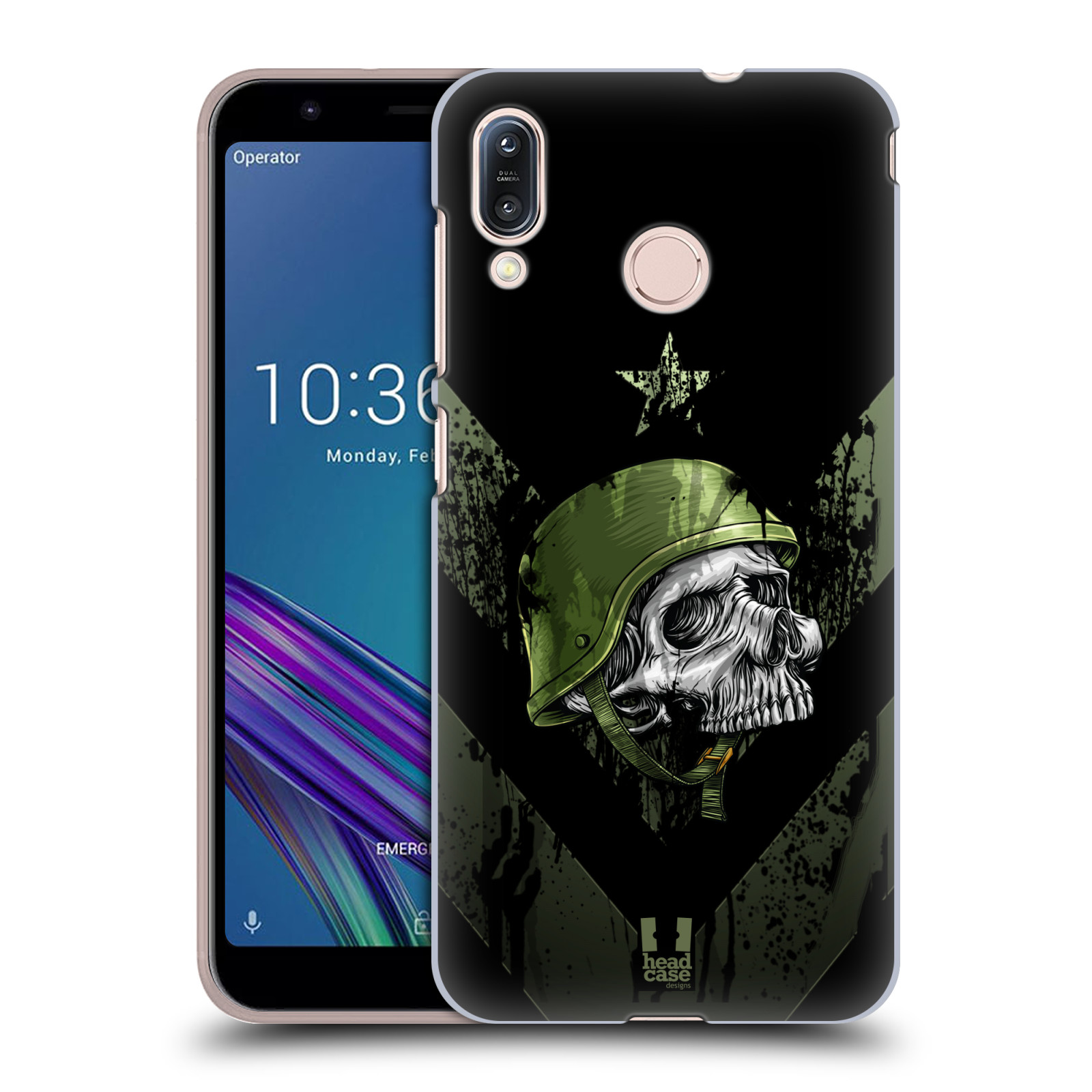 Plastové pouzdro na mobil Asus Zenfone Max M1 ZB555KL - Head Case - LEBKA ONE MAN