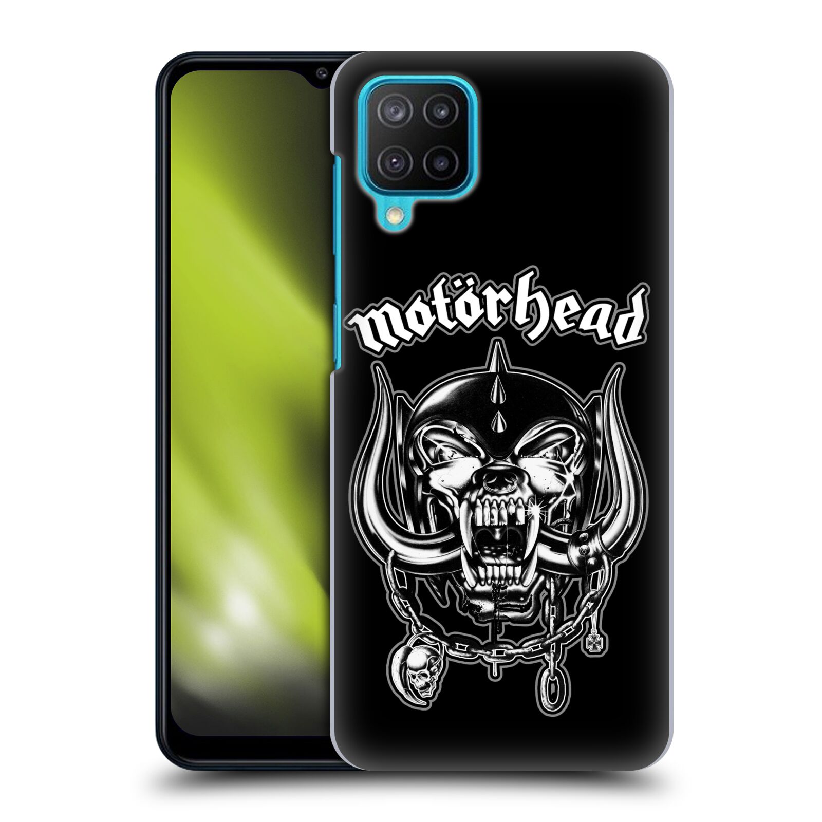 Plastové pouzdro na mobil Samsung Galaxy M12 - Motörhead - Silver War Pig (Plastový kryt, pouzdro, obal na mobilní telefon Samsung Galaxy M12 (SM-M127F) s licencovaným motivem Motörhead - Silver War Pig)