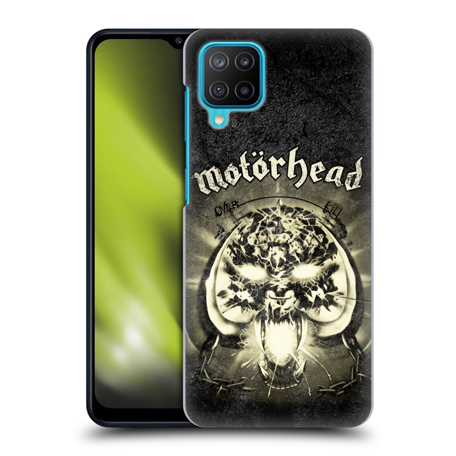 Plastové pouzdro na mobil Samsung Galaxy M12 - Motörhead - Overkill (Plastový kryt, pouzdro, obal na mobilní telefon Samsung Galaxy M12 (SM-M127F) s licencovaným motivem Motörhead - Overkill)