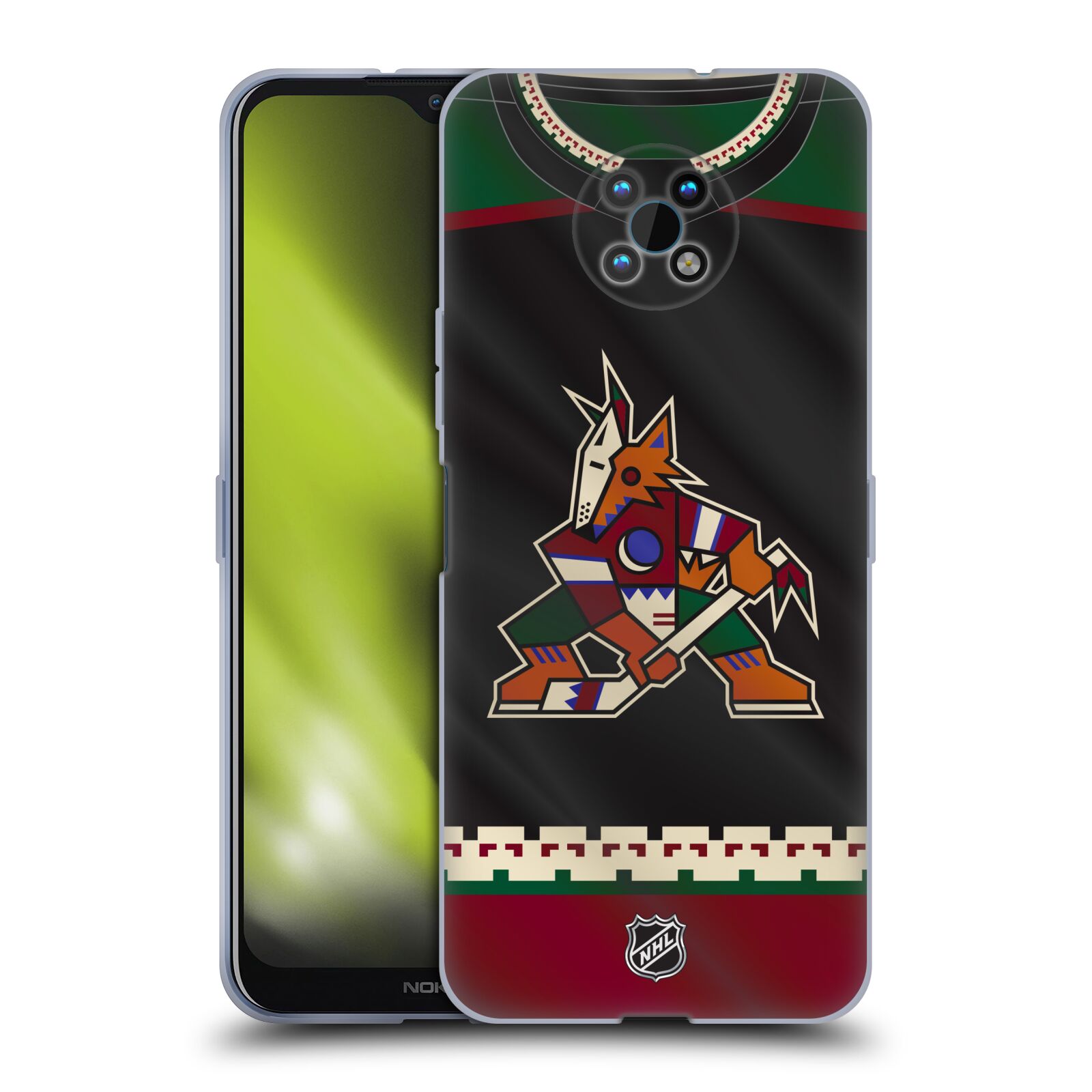 Silikonové pouzdro na mobil Nokia G50 5G - NHL - Dres Arizona Coyotes