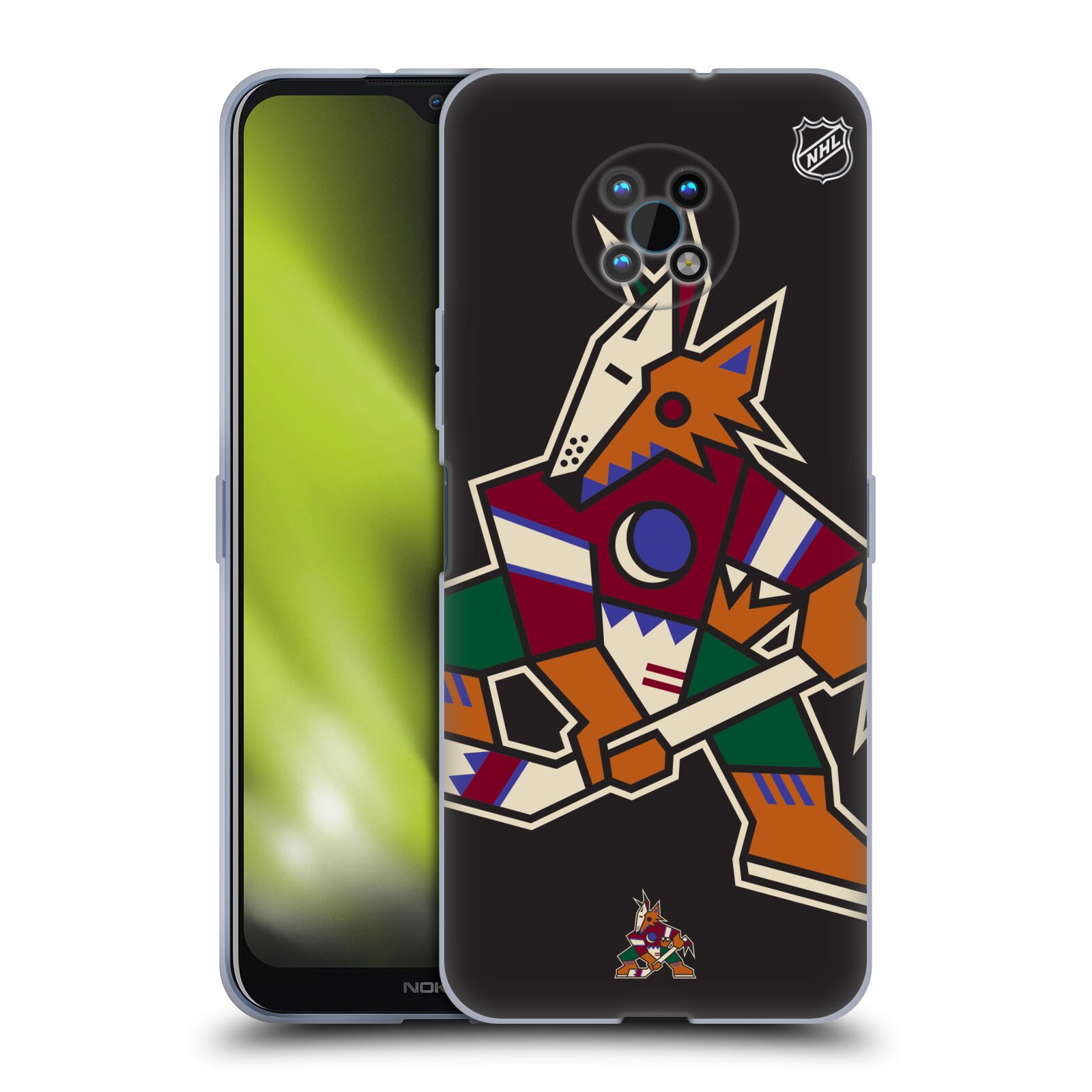 Silikonové pouzdro na mobil Nokia G50 5G - NHL - Velké logo Arizona Coyotes