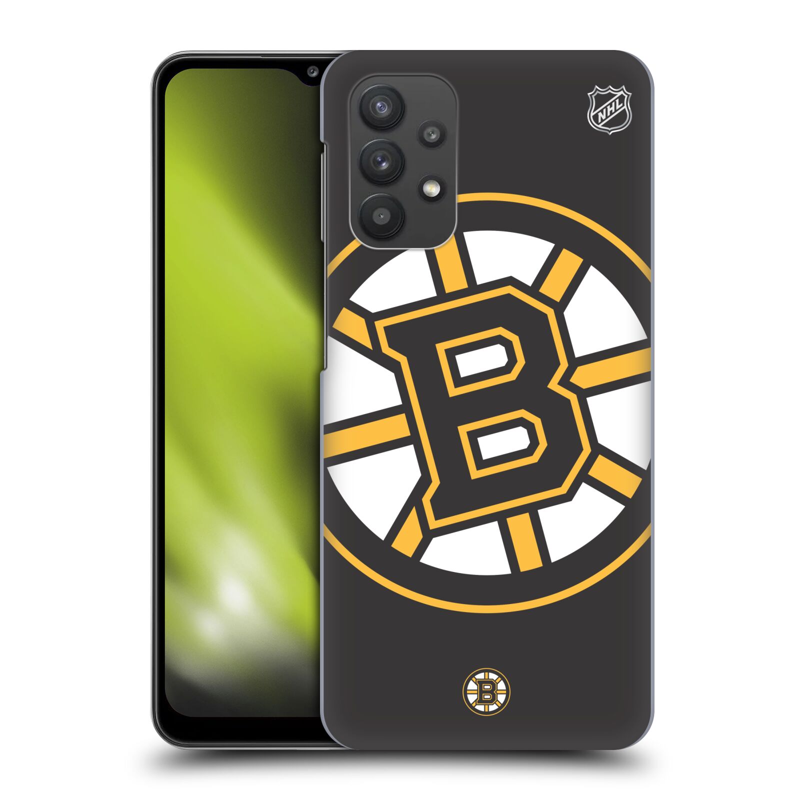 Plastové pouzdro na mobil Samsung Galaxy A32 5G - NHL - Velké logo Boston Bruins
