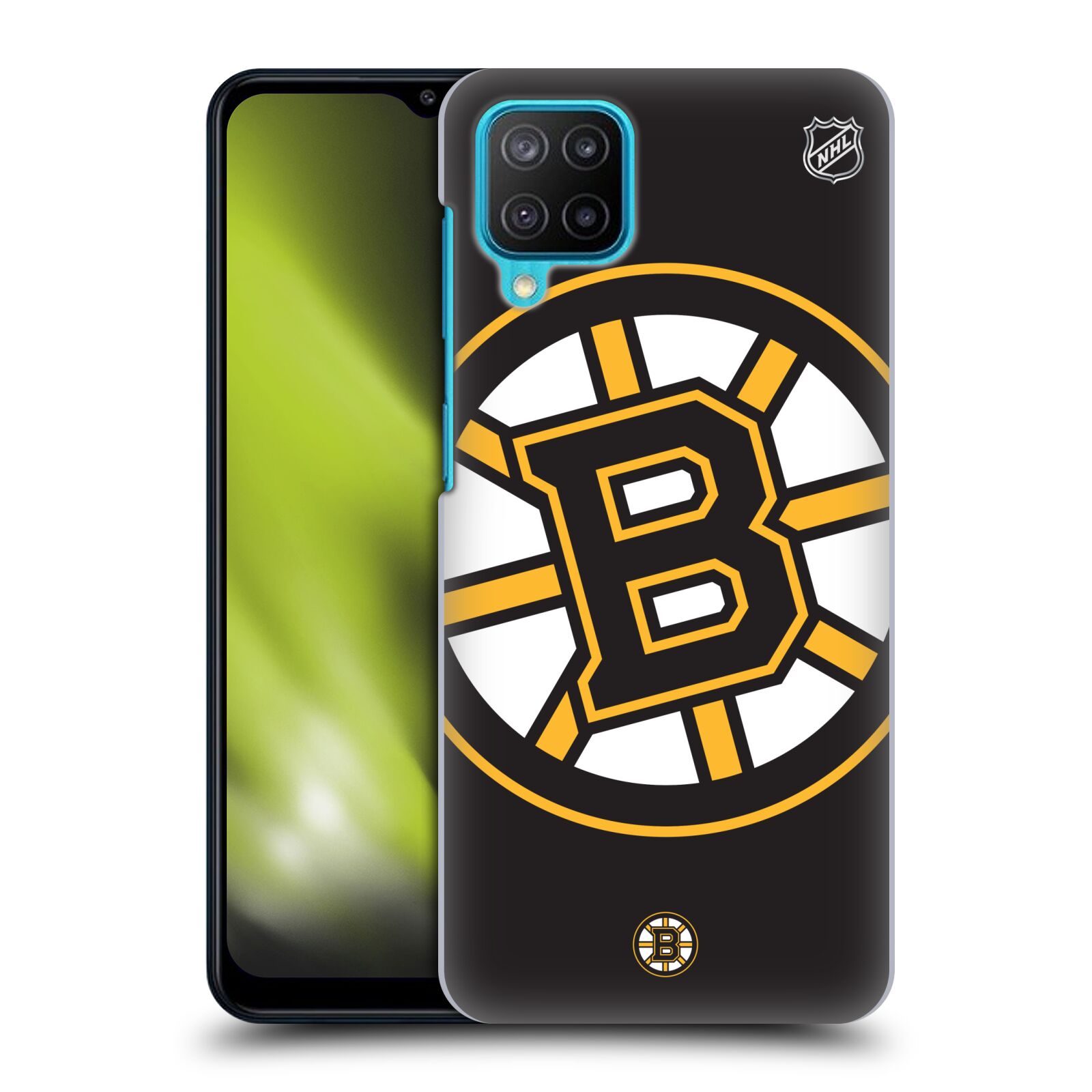 Plastové pouzdro na mobil Samsung Galaxy M12 - NHL - Velké logo Boston Bruins