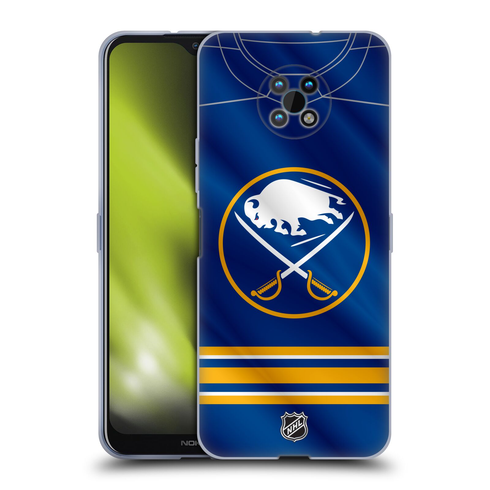 Silikonové pouzdro na mobil Nokia G50 5G - NHL - Dres Buffalo Sabres