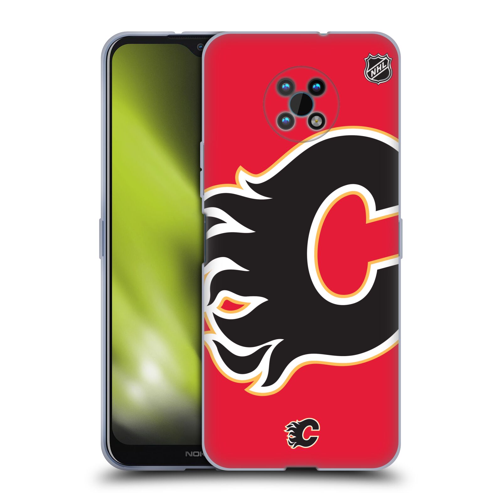 Silikonové pouzdro na mobil Nokia G50 5G - NHL - Velké logo Calgary Flames