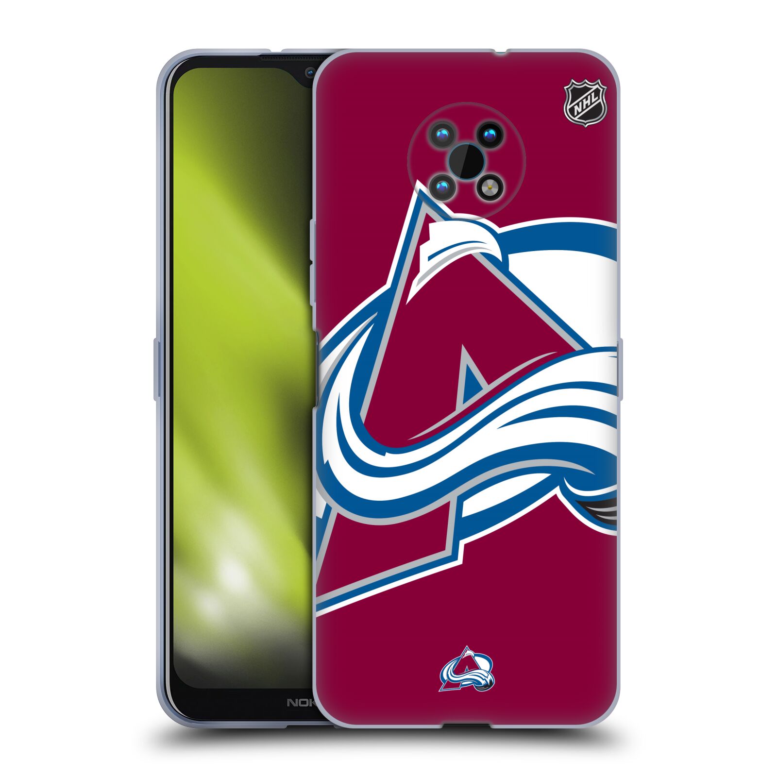 Silikonové pouzdro na mobil Nokia G50 5G - NHL - Velké logo Colorado Avalanche