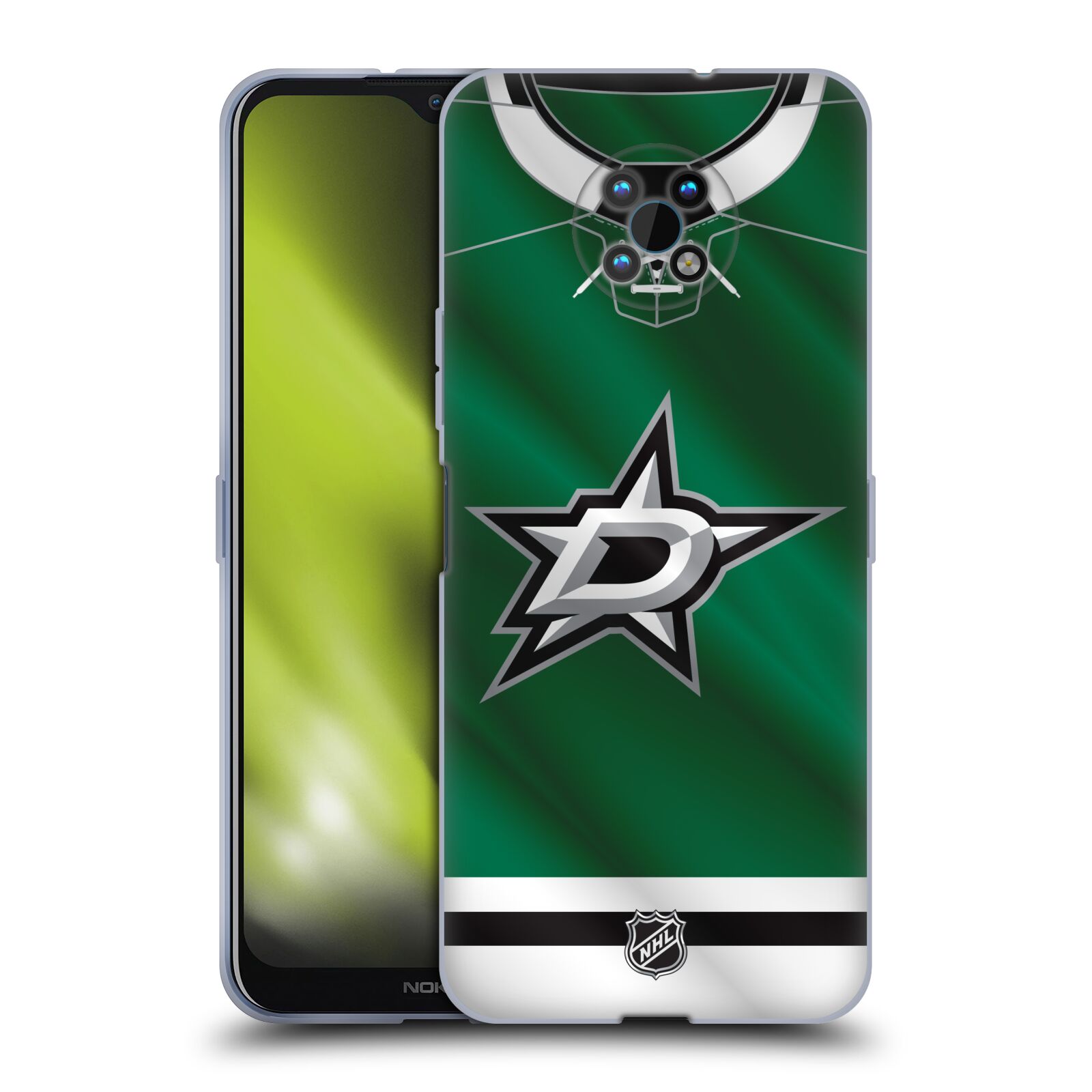 Silikonové pouzdro na mobil Nokia G50 5G - NHL - Dres Dallas Stars