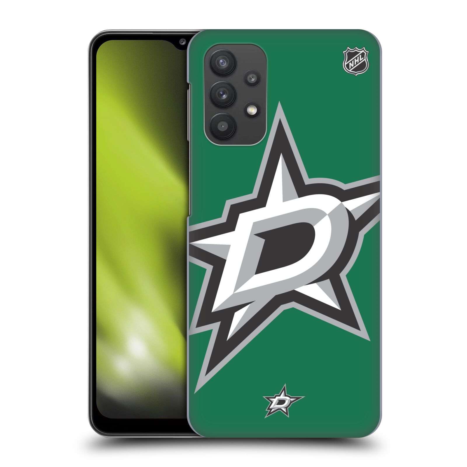 Plastové pouzdro na mobil Samsung Galaxy A32 5G - NHL - Velké logo Dallas Stars