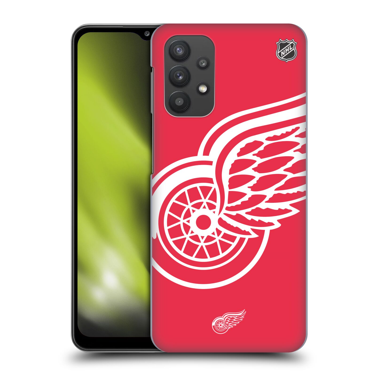 Plastové pouzdro na mobil Samsung Galaxy A32 5G - NHL - Velké logo Detroit Red Wings