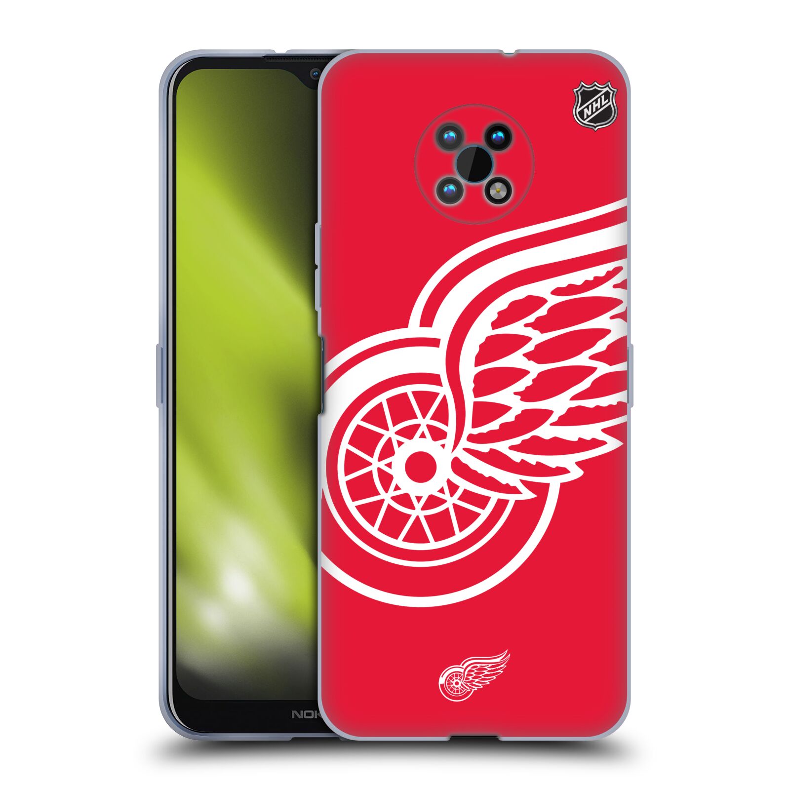 Silikonové pouzdro na mobil Nokia G50 5G - NHL - Velké logo Detroit Red Wings